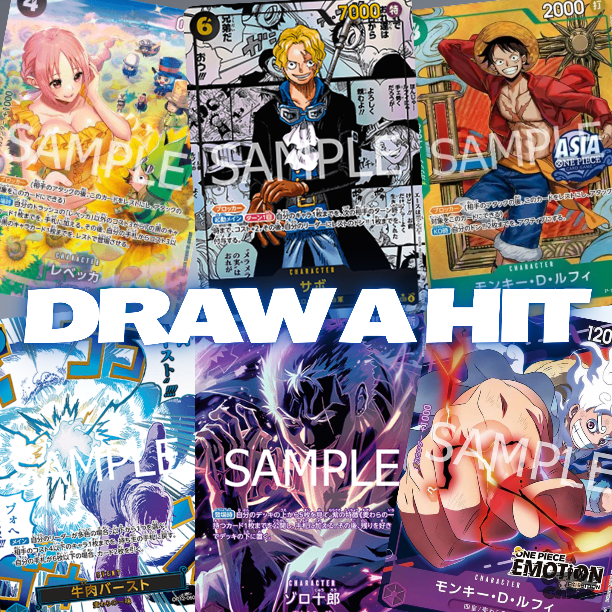 ONE PIECE - DRAW A HIT CHALLENGE
