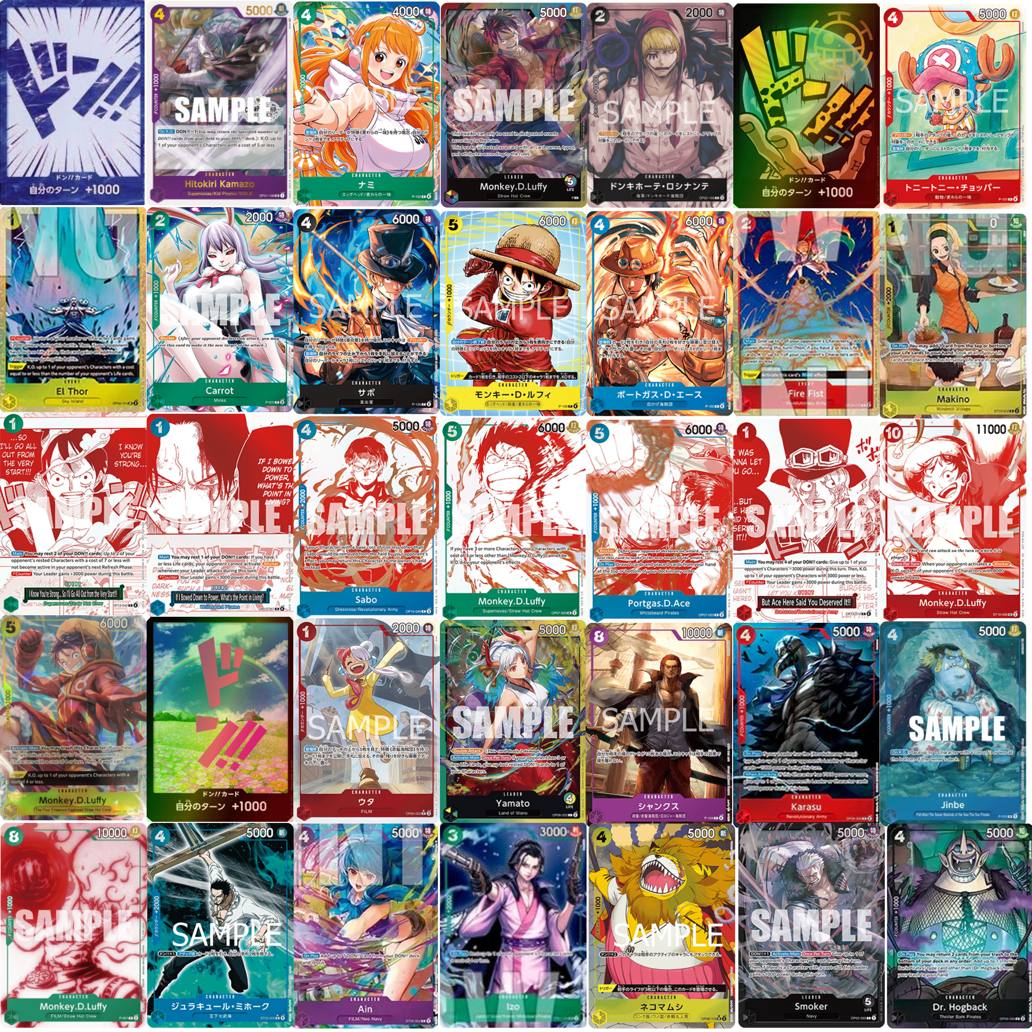 ONE PIECE - DRAW A HIT CHALLENGE