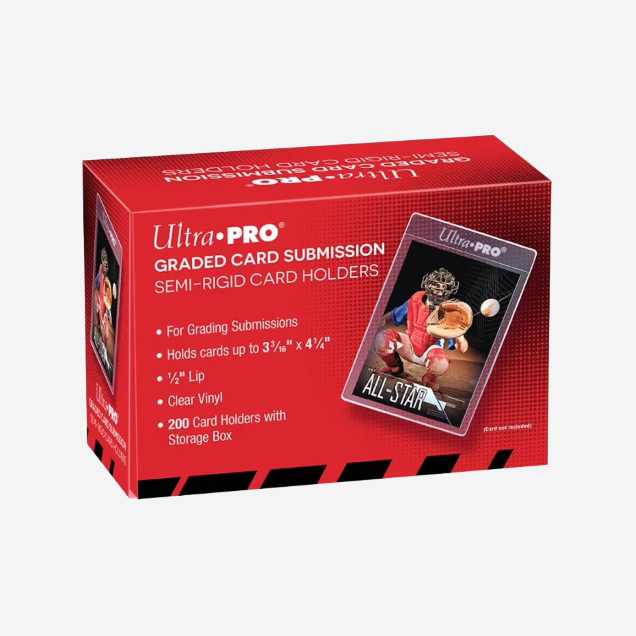 ULTRA PRO SEMI-RIGID CARD HOLDERS 200 STÜCK