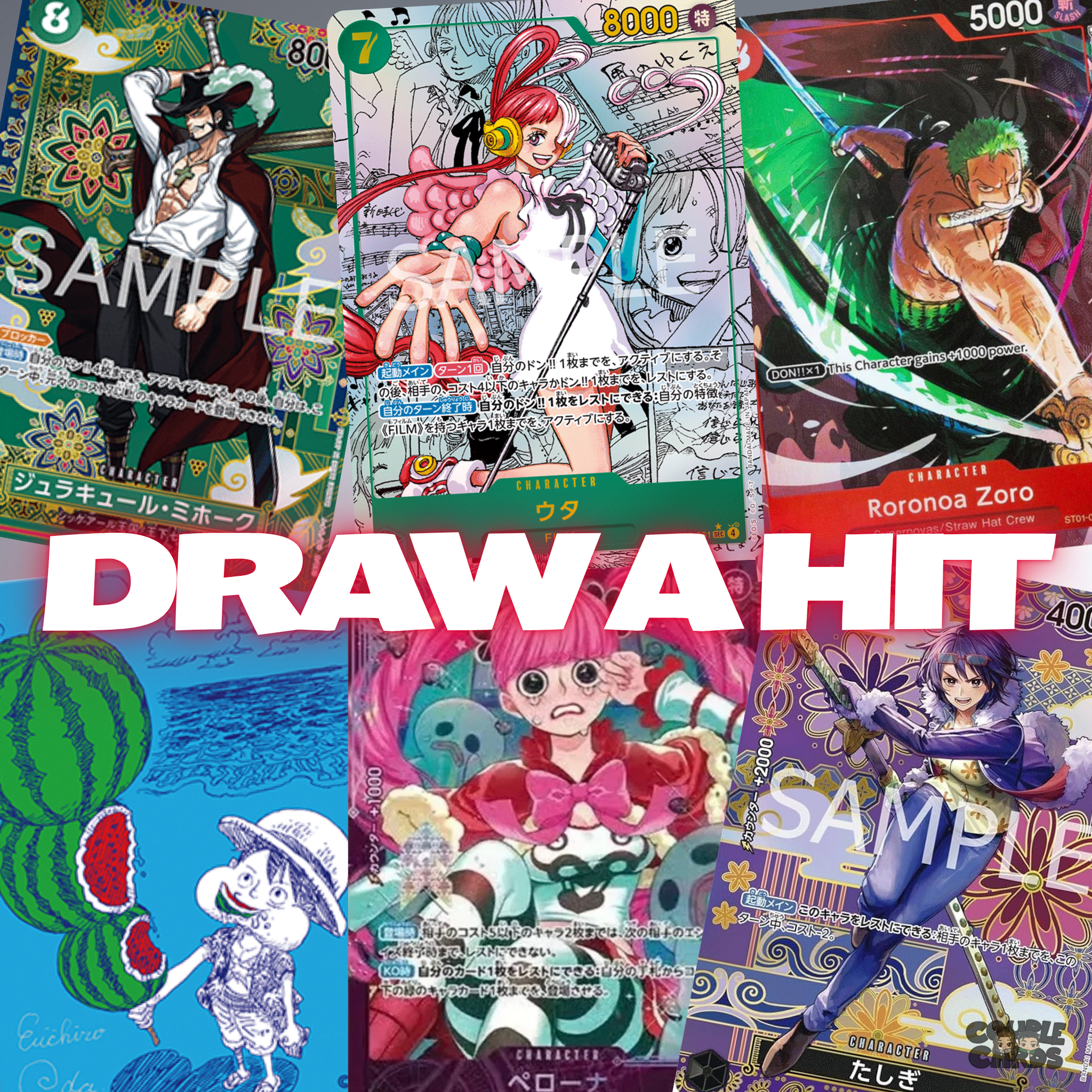 ONE PIECE - DRAW A HIT CHALLENGE