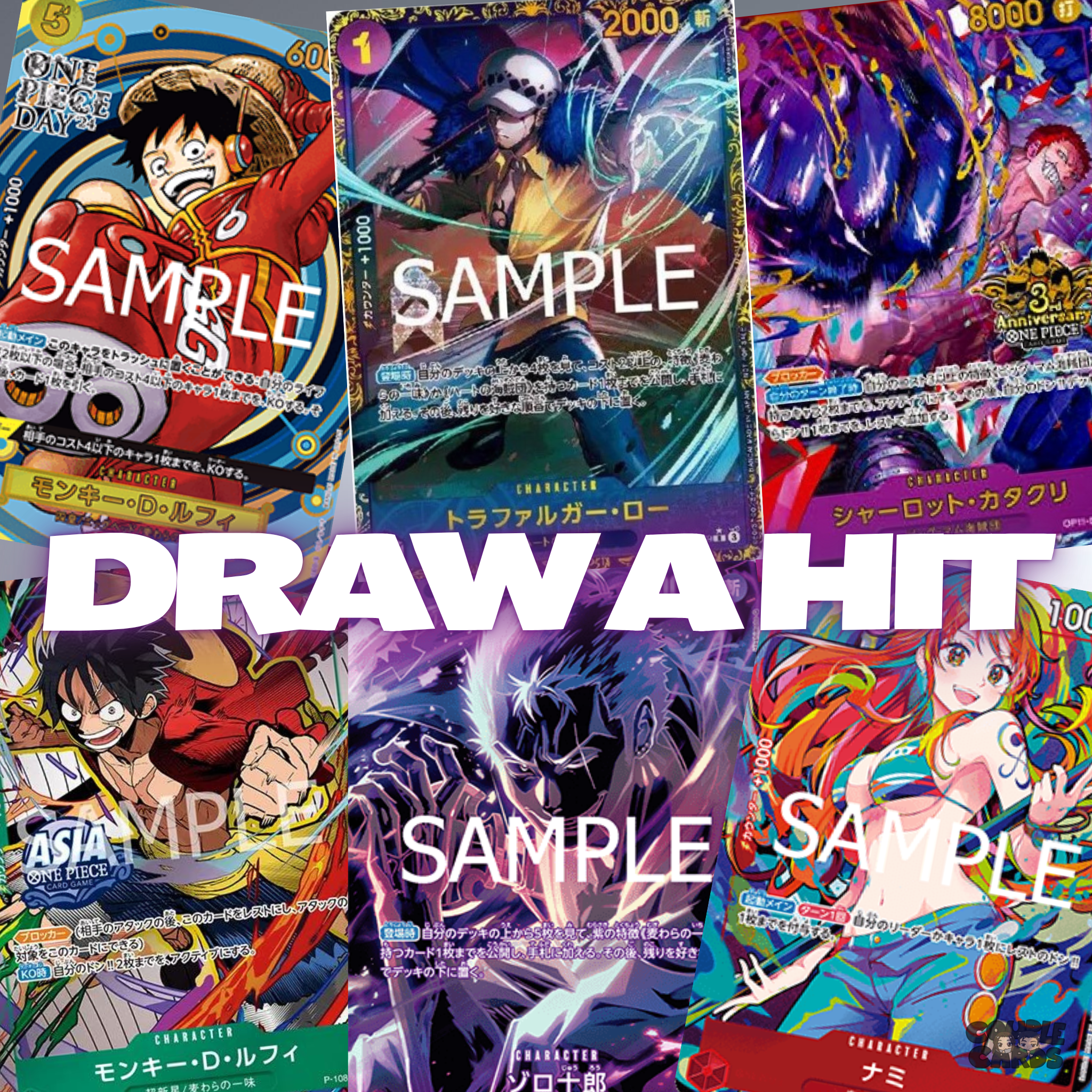 ONE PIECE - DRAW A HIT CHALLENGE