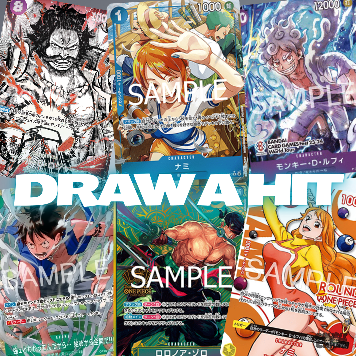 ONE PIECE - DRAW A HIT CHALLENGE