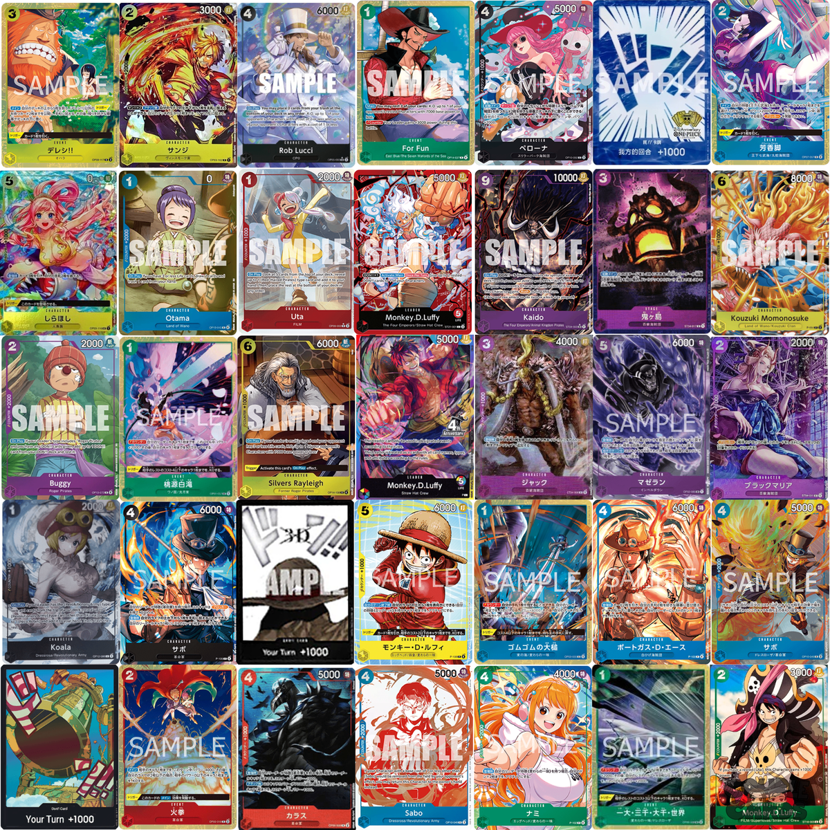 ONE PIECE - DRAW A HIT CHALLENGE V.2