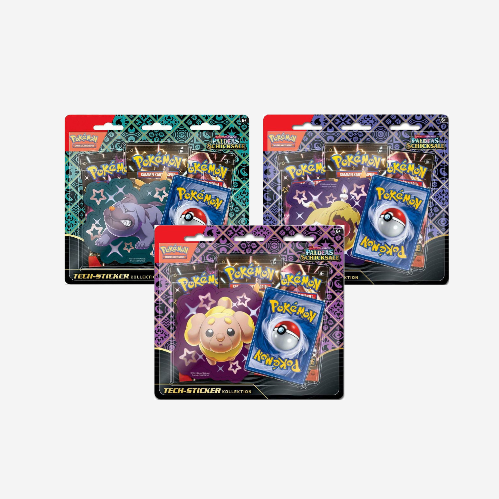 Paldeas Schicksale - Tech-Sticker Kollektion (DE)