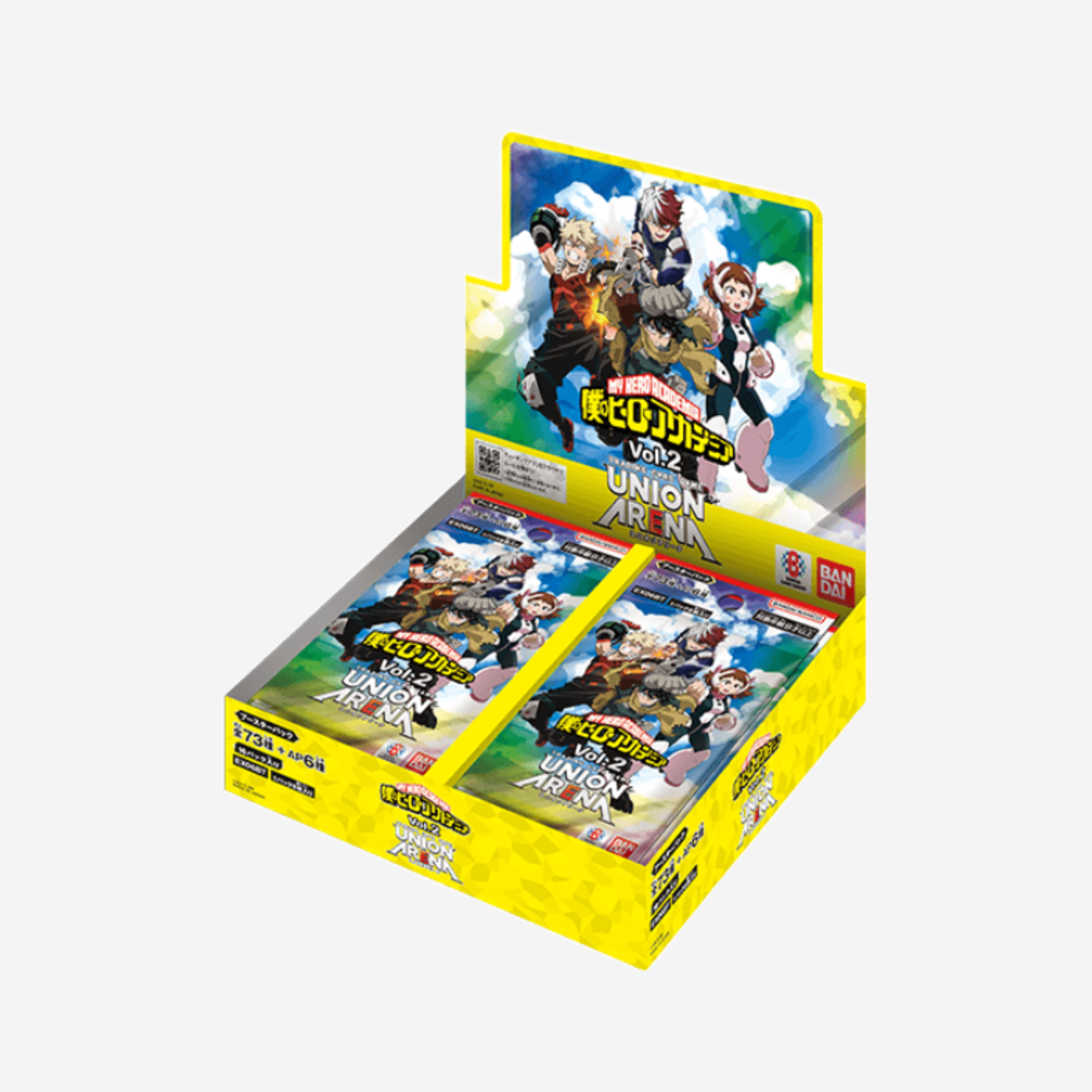 [BANDAI] UNION ARENA - MY HERO ACADEMIA VOL. 2 DISPLAY [EX06BT]