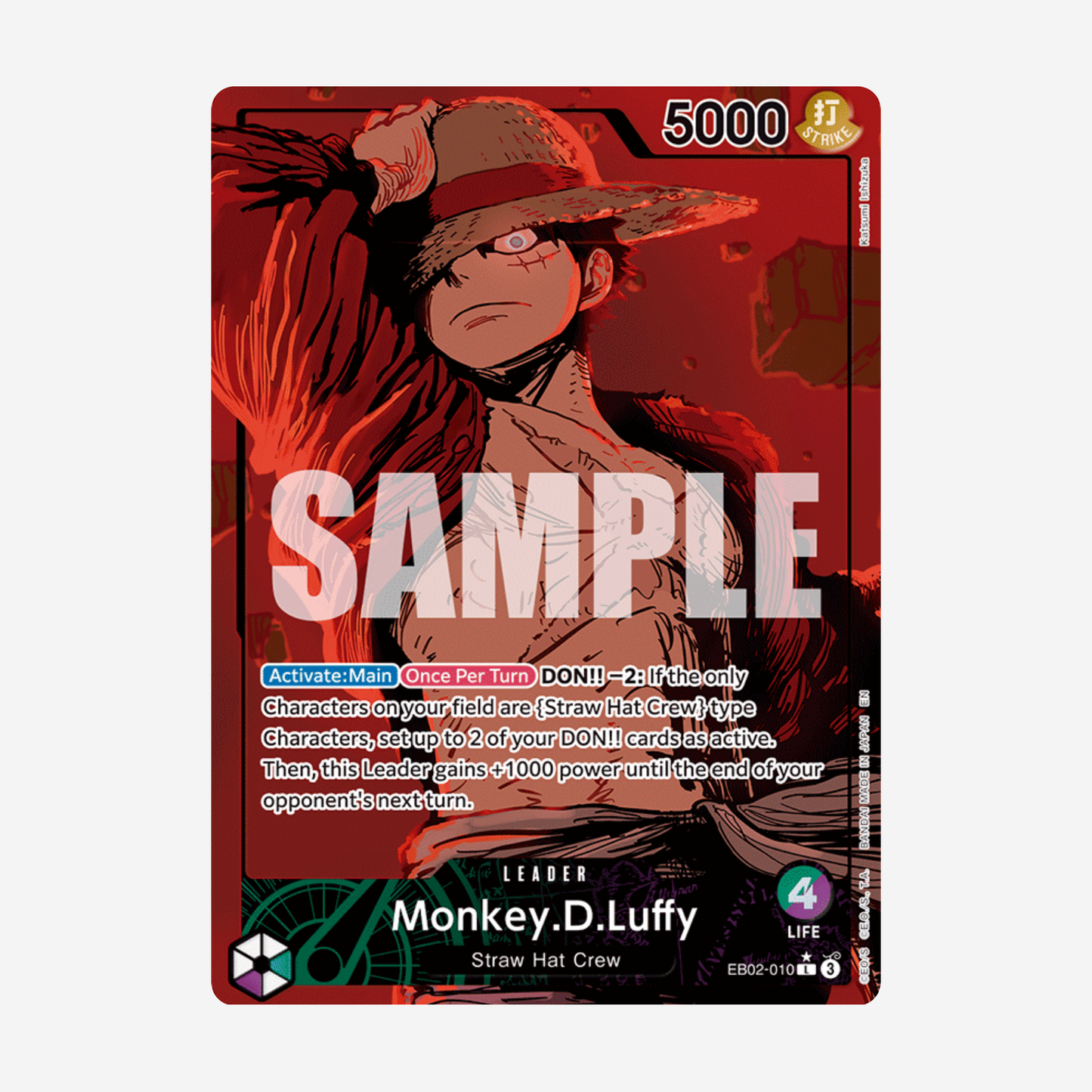 [BANDAI] ONE PIECE EB02 - ANIME 25TH COLLECTION BOOSTER [EN] - LIVEBOXBREAK