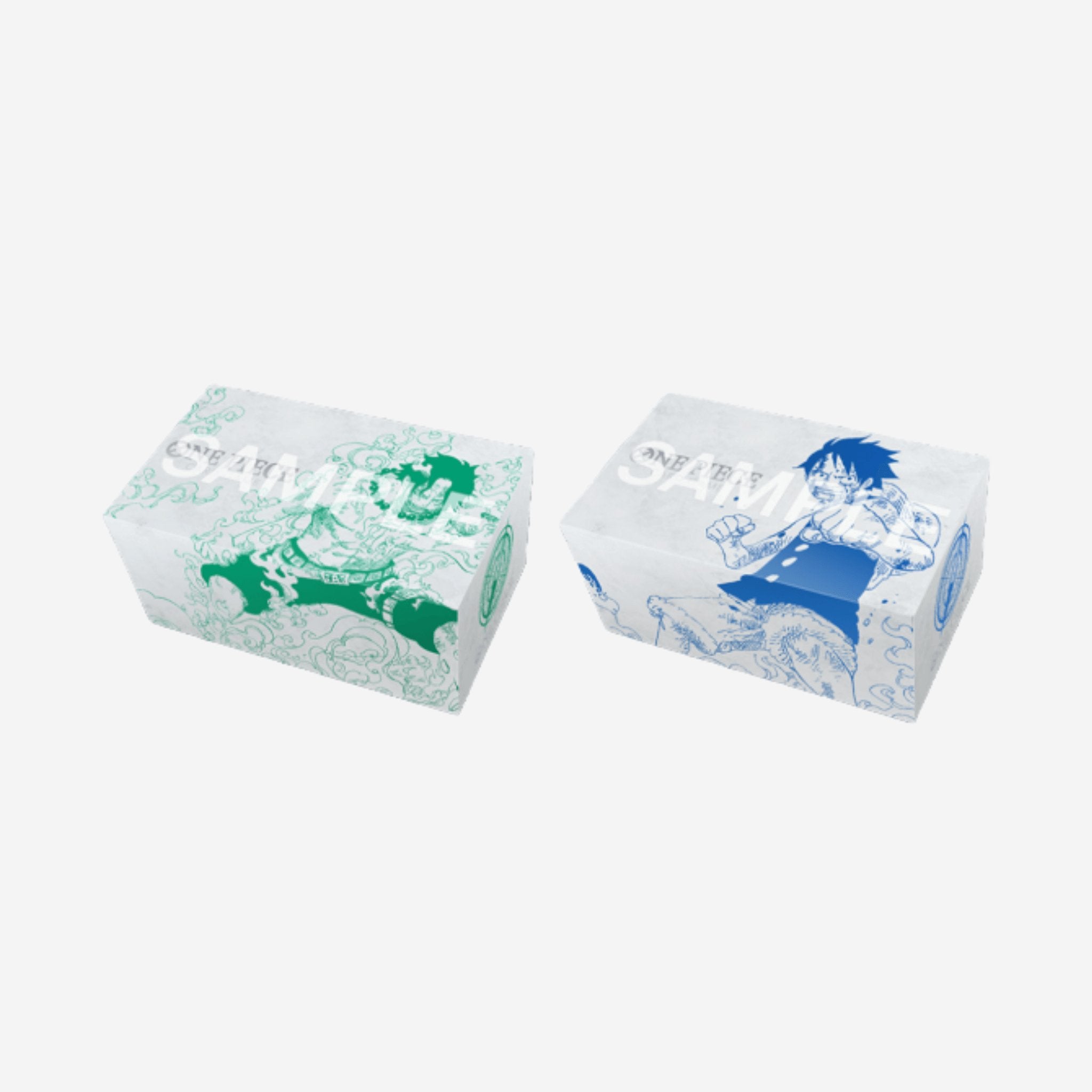 [BANDAI] OFFICIAL HOLO STORAGE BOX ACE ODER LUFFY