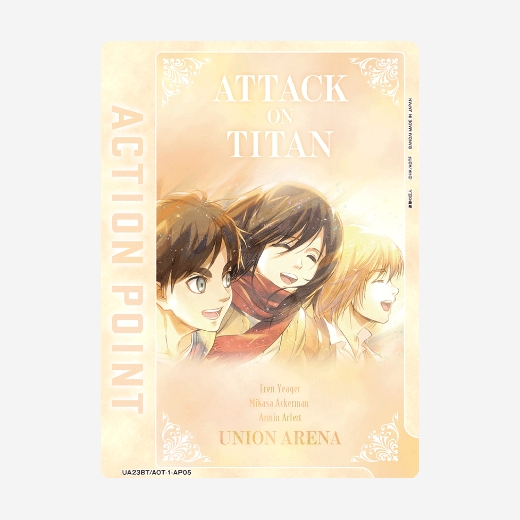 [BANDAI] UNION ARENA - ATTACK ON TITAN BOOSTER [UA23BT] - Couplecards