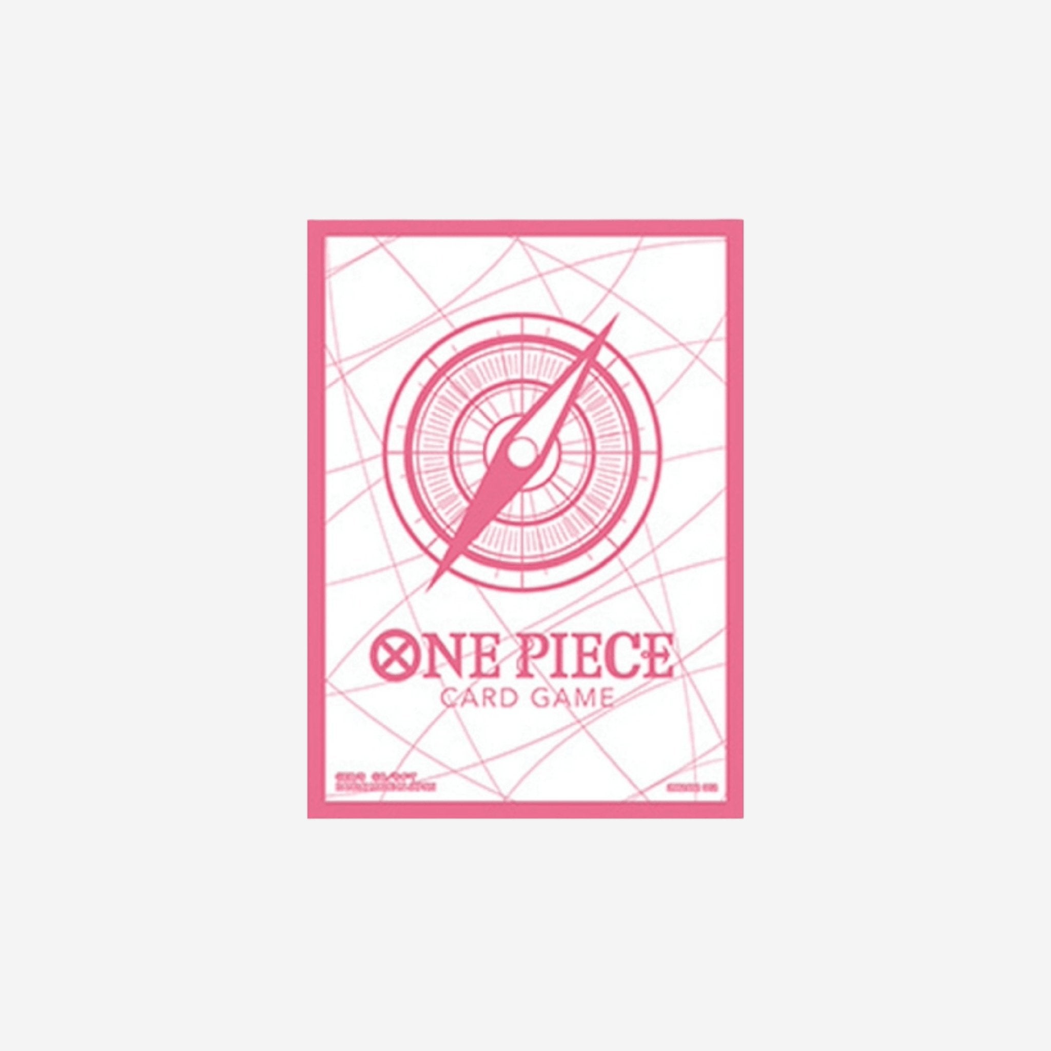 [BANDAI] ONE PIECE - OFFICIAL SLEEVES WEISS/PINK 70 STÜCK