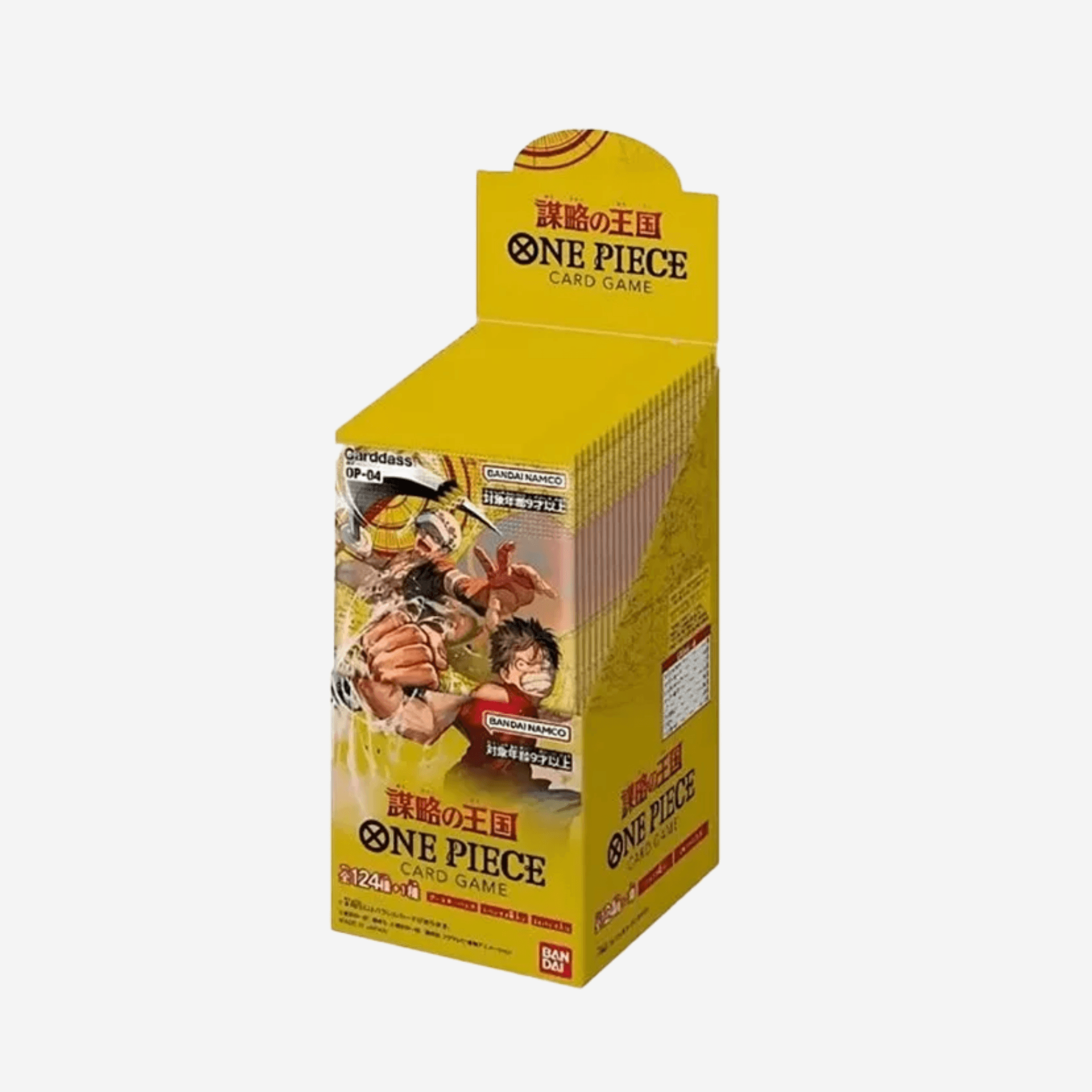 [BANDAI] ONE PIECE OP04 - KINGDOMS OF INTRIGUE DISPLAY [JP] - Couplecards