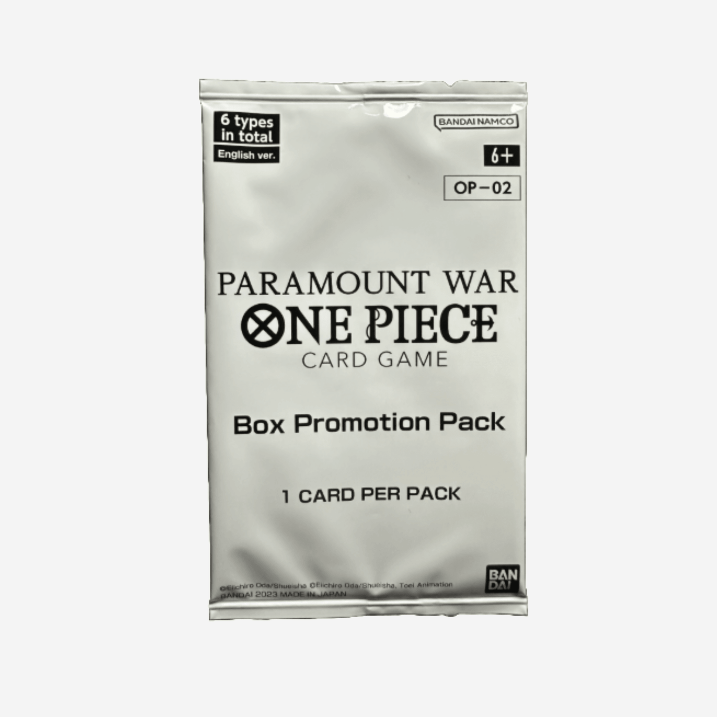 [BANDAI] ONE PIECE PARAMOUNT WAR OP02 - PROMOTION BOOSTER PACK [EN]