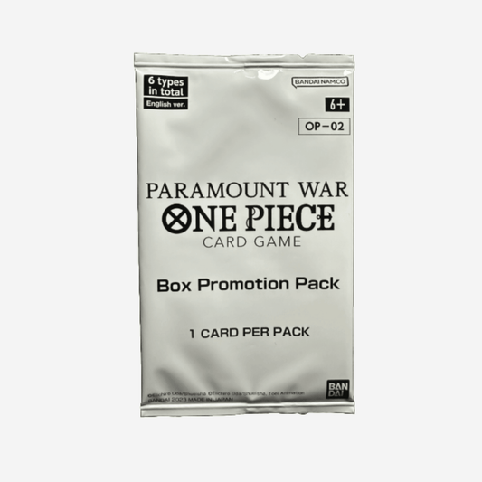 [BANDAI] ONE PIECE PARAMOUNT WAR OP02 - PROMOTION BOOSTER PACK [EN]