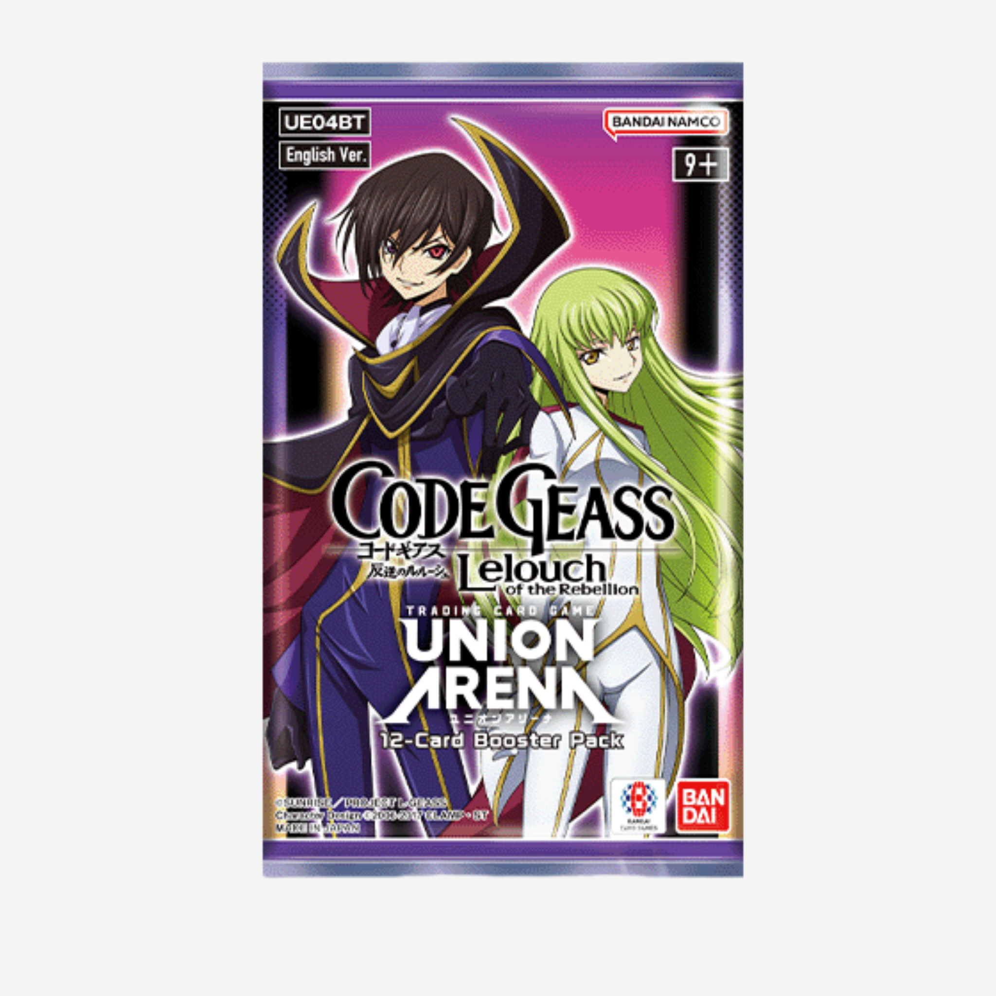 [BANDAI] UNION ARENA - CODE GEASS - LELOUCH OF THE REBELLION UE04BT BOOSTER [EN]