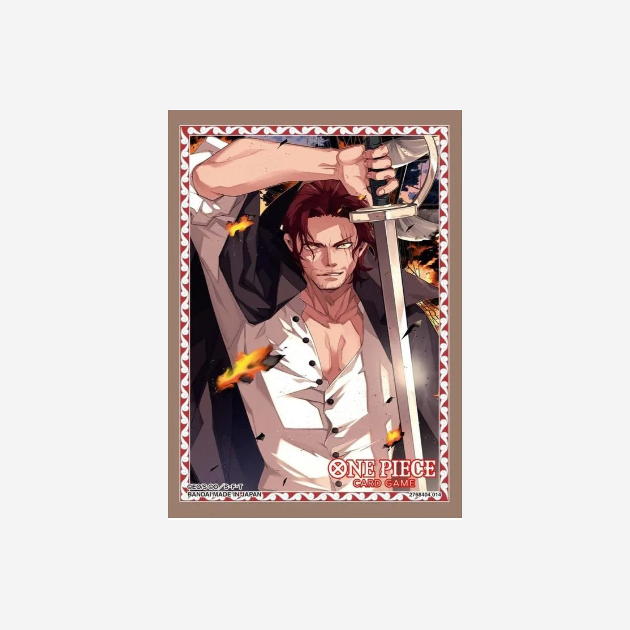 [BANDAI] ONE PIECE - OFFICIAL SHANKS SLEEVES 70 STÜCK