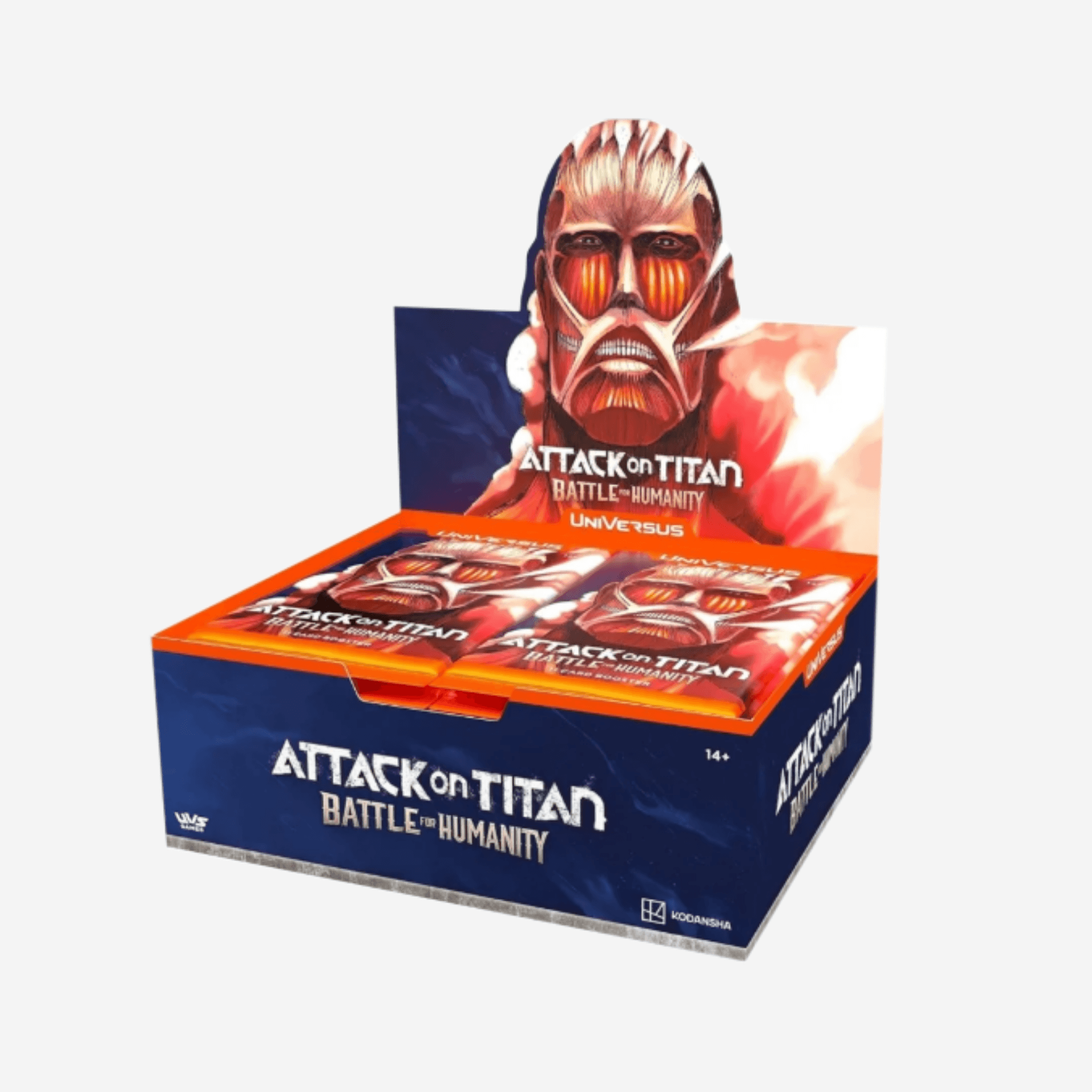 [UNIVERSUS] ATTACK ON TITAN BATTLE FOR HUMANITY DISPLAY [EN] - Couplecards