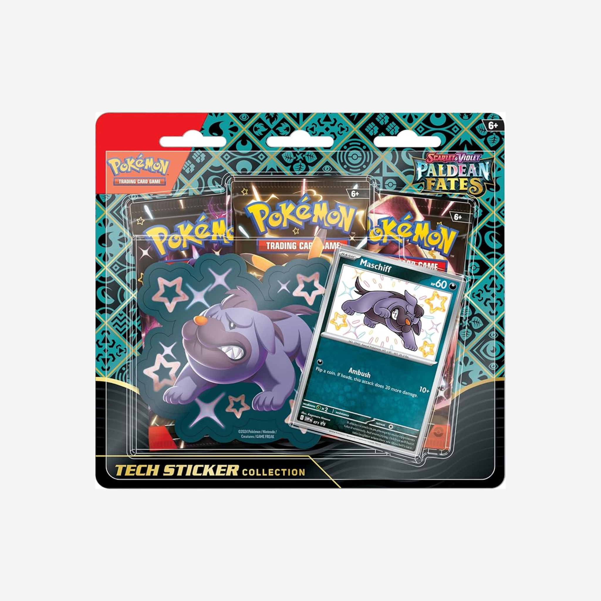 [POKÉMON] SCARLET & VIOLET - PALDEAN FATES TECH-STICKER [EN]