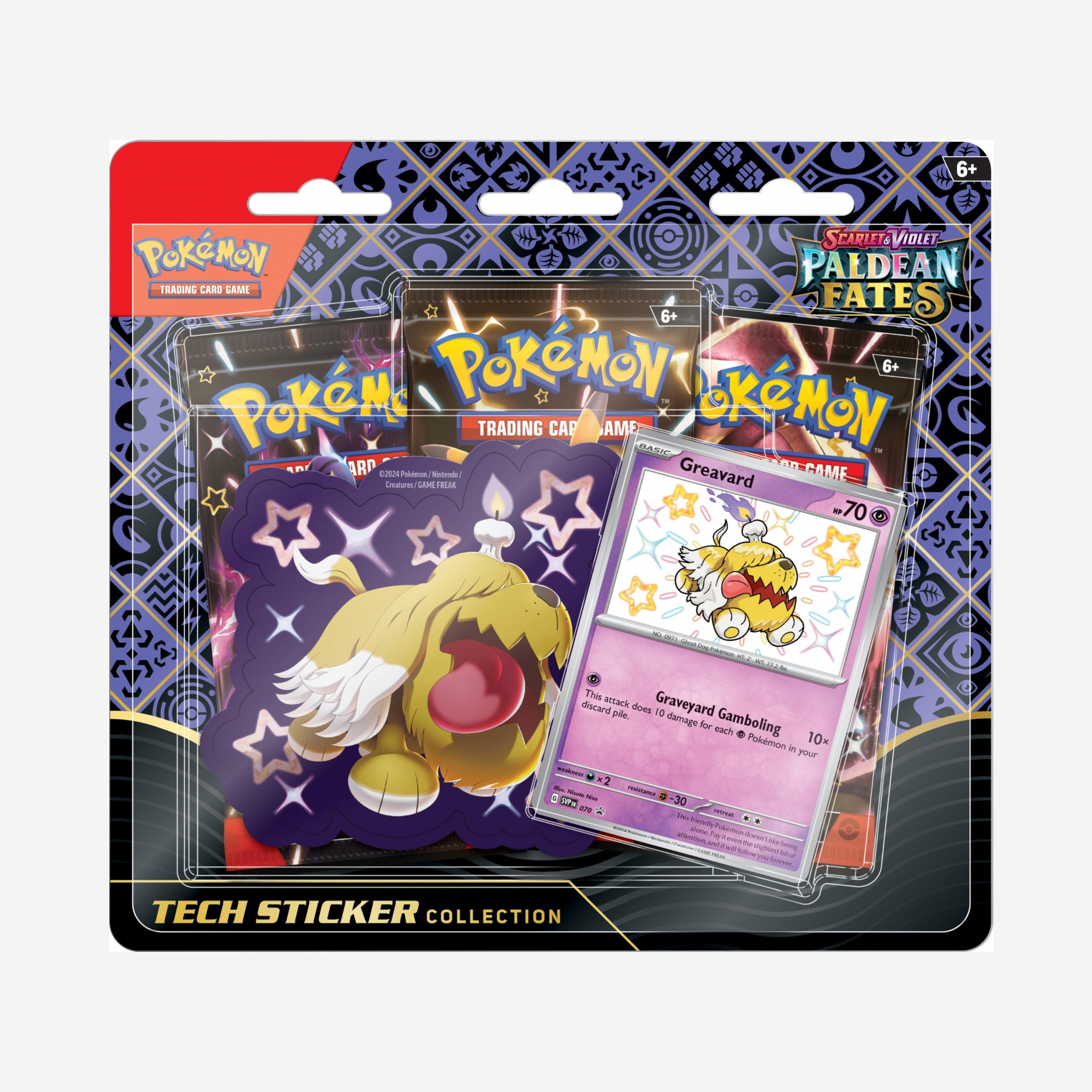[POKÉMON] SCARLET & VIOLET - PALDEAN FATES TECH-STICKER [EN]