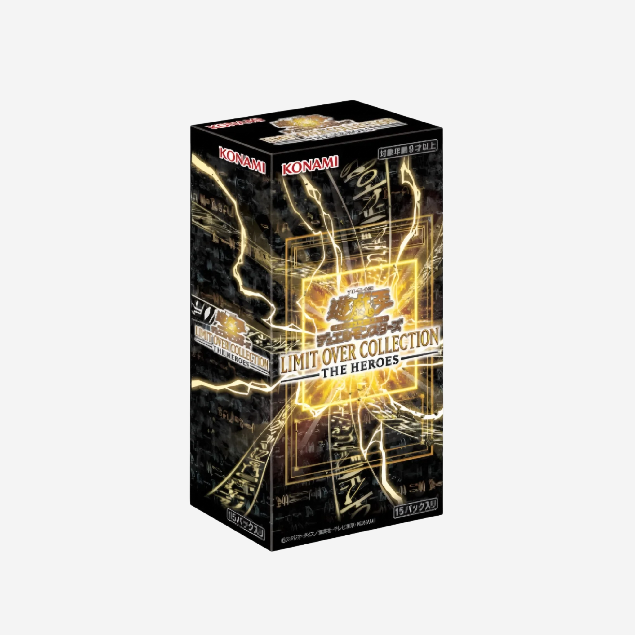 [KONAMI] YU-GI-OH! LIMITED OVER COLLECTION: THE HEROES DISPLAY [JP]