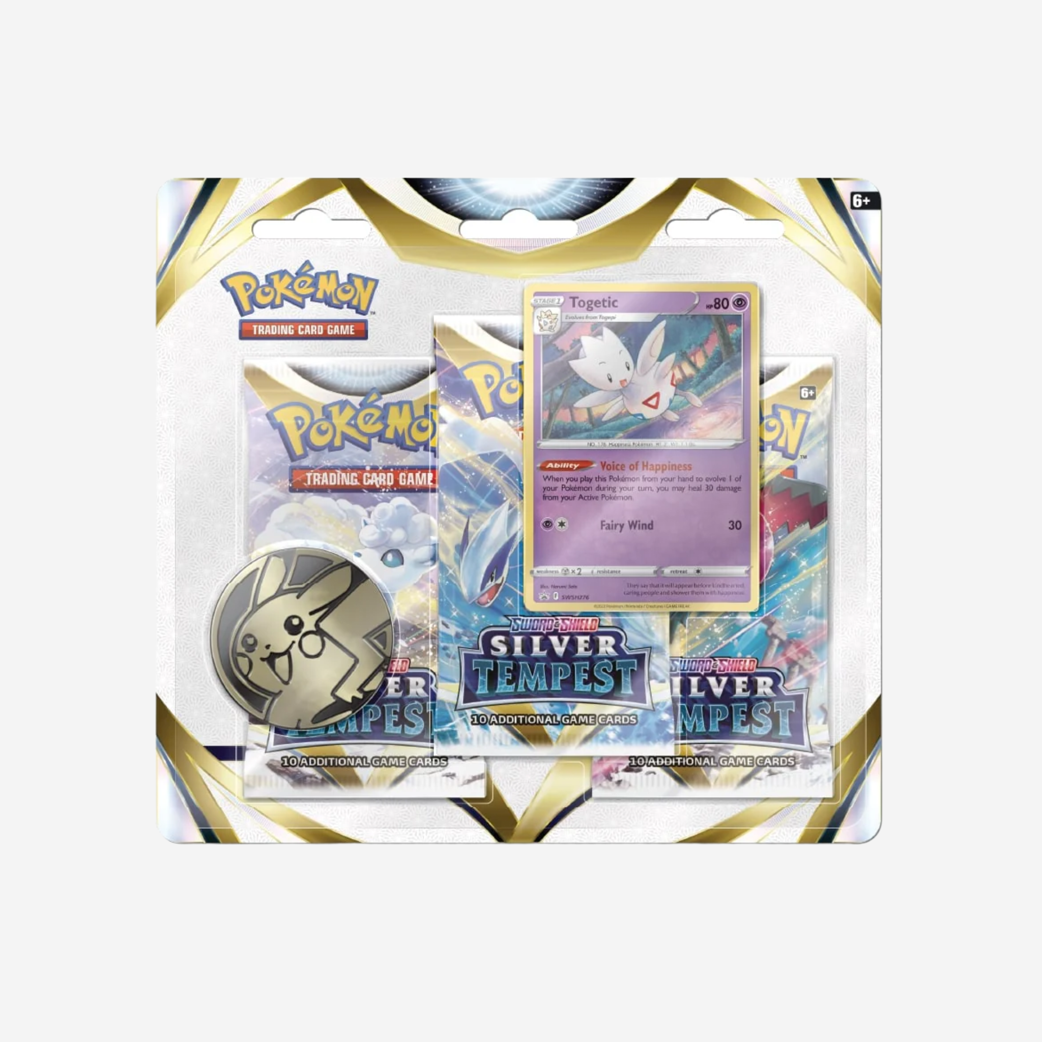 [POKÉMON] SWORD & SHIELD - SILVER TEMPEST 3-PACK BLISTER  [EN]