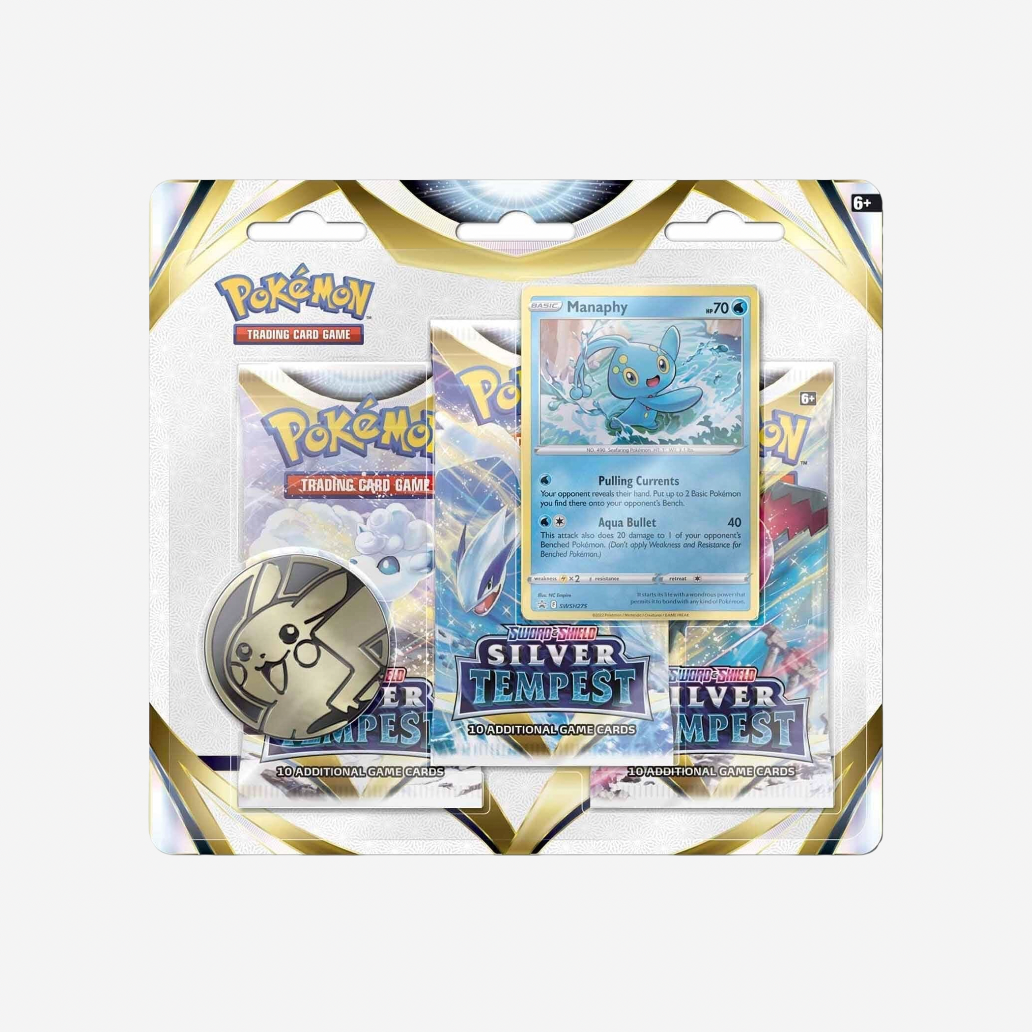 [POKÉMON] SWORD & SHIELD - SILVER TEMPEST 3-PACK BLISTER  [EN]