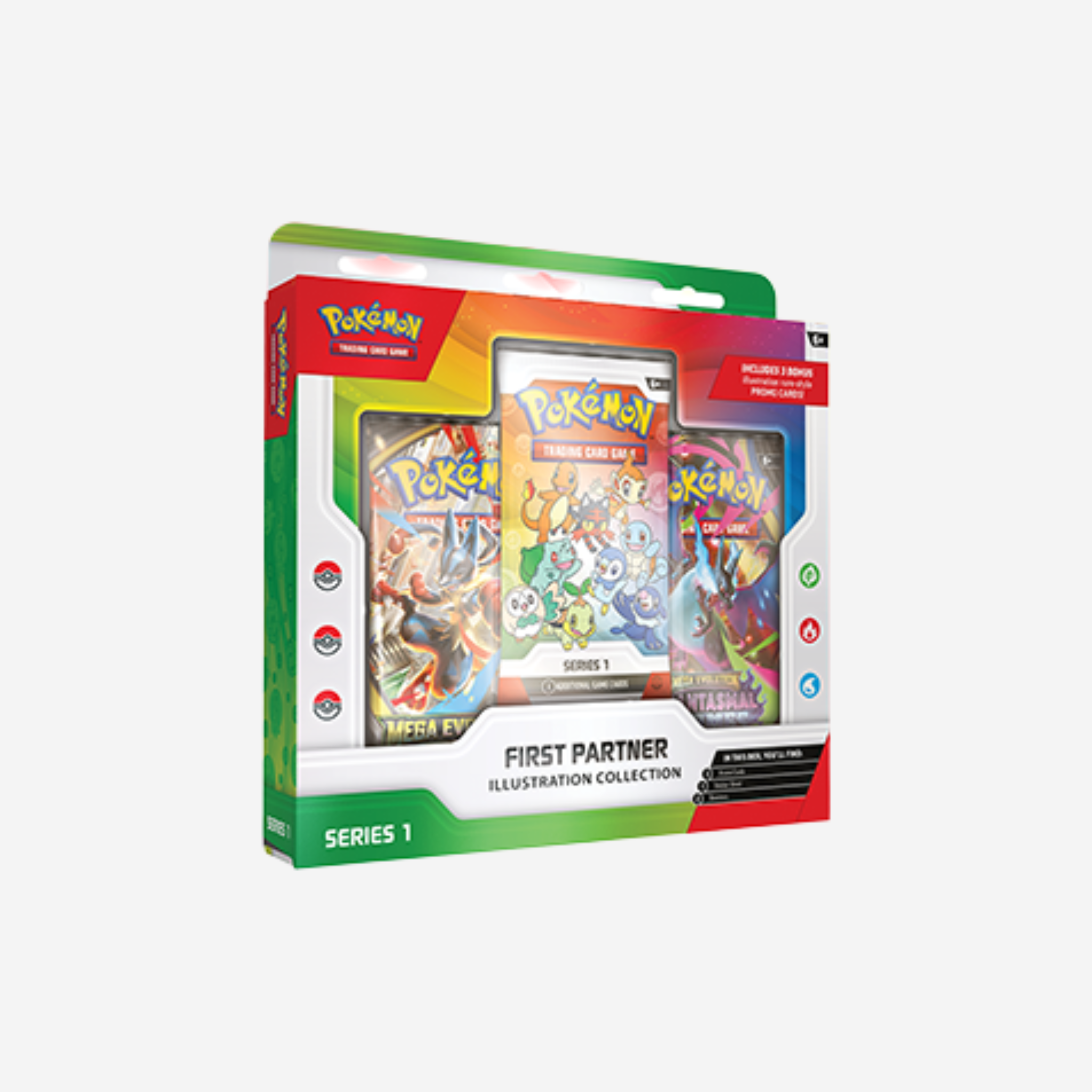 [POKÉMON] FIRST PARTNER ILLUSTRATION COLLECTION - SERIES 1 [EN]