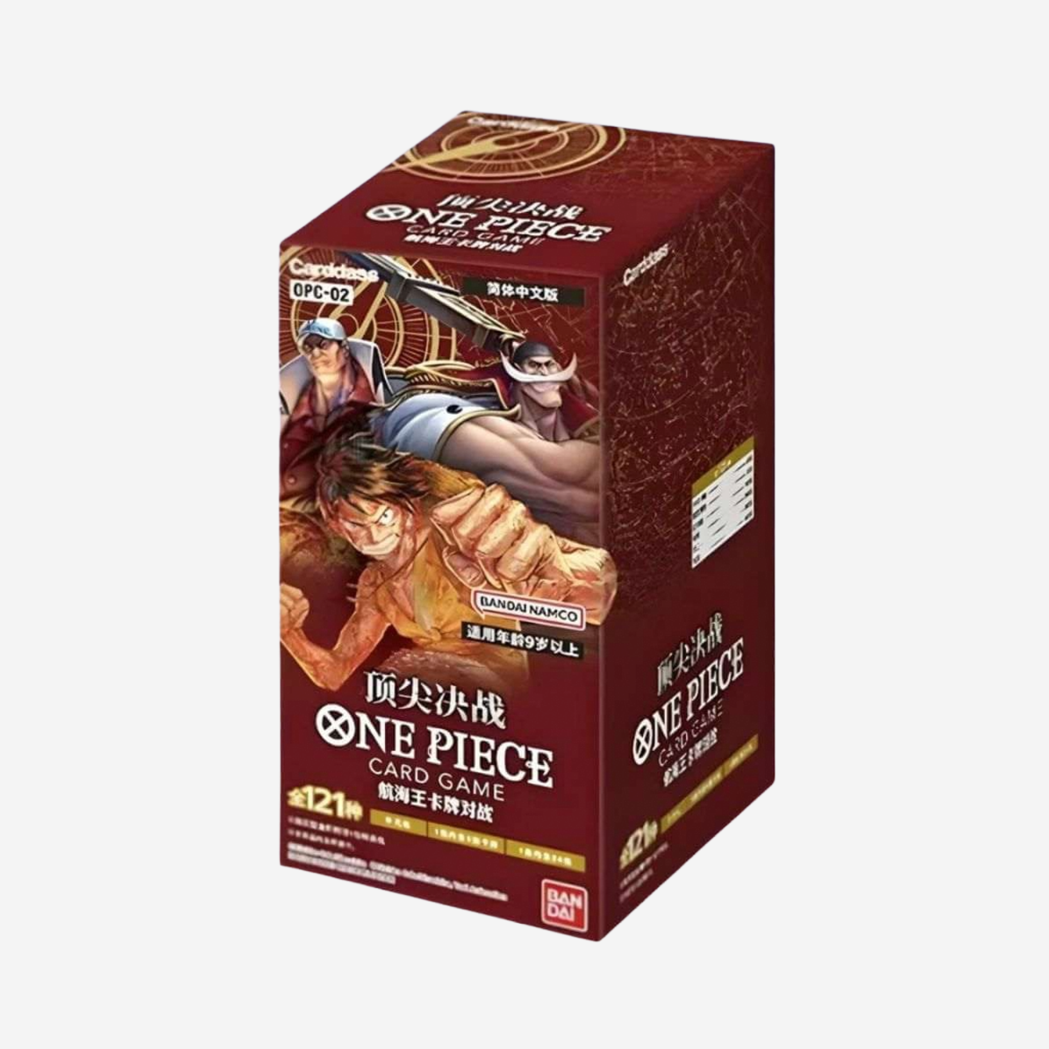 [BANDAI] ONE PIECE OPC02 - PARAMOUNT WAR DISPLAY [CN]