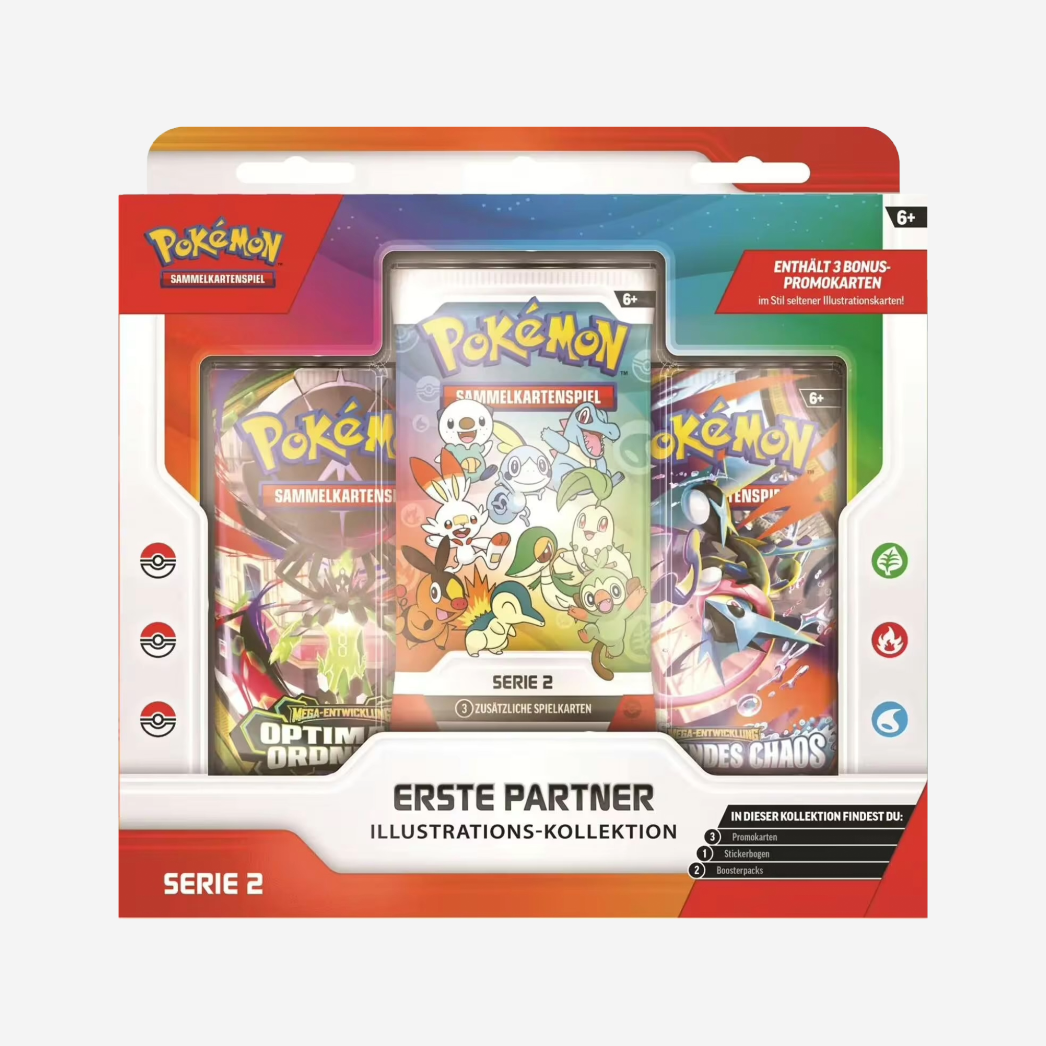 [POKÉMON] ERSTE PARTNER ILLUSTRATIONS-KOLLEKTION - SERIE 2 [DE]