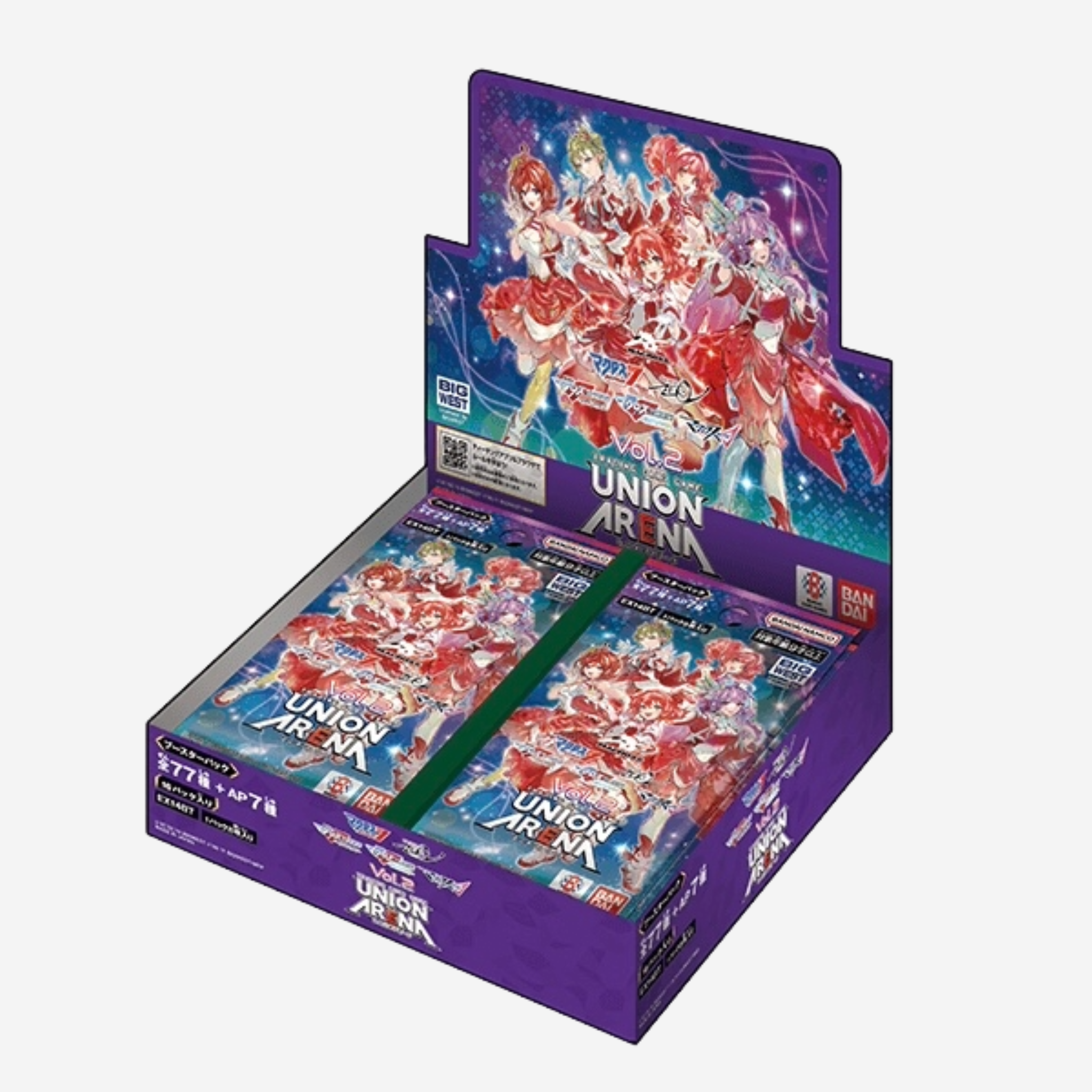 [BANDAI] UNION ARENA - MACROSS SERIES VOL. 2 DISPLAY EX14BT [JP]