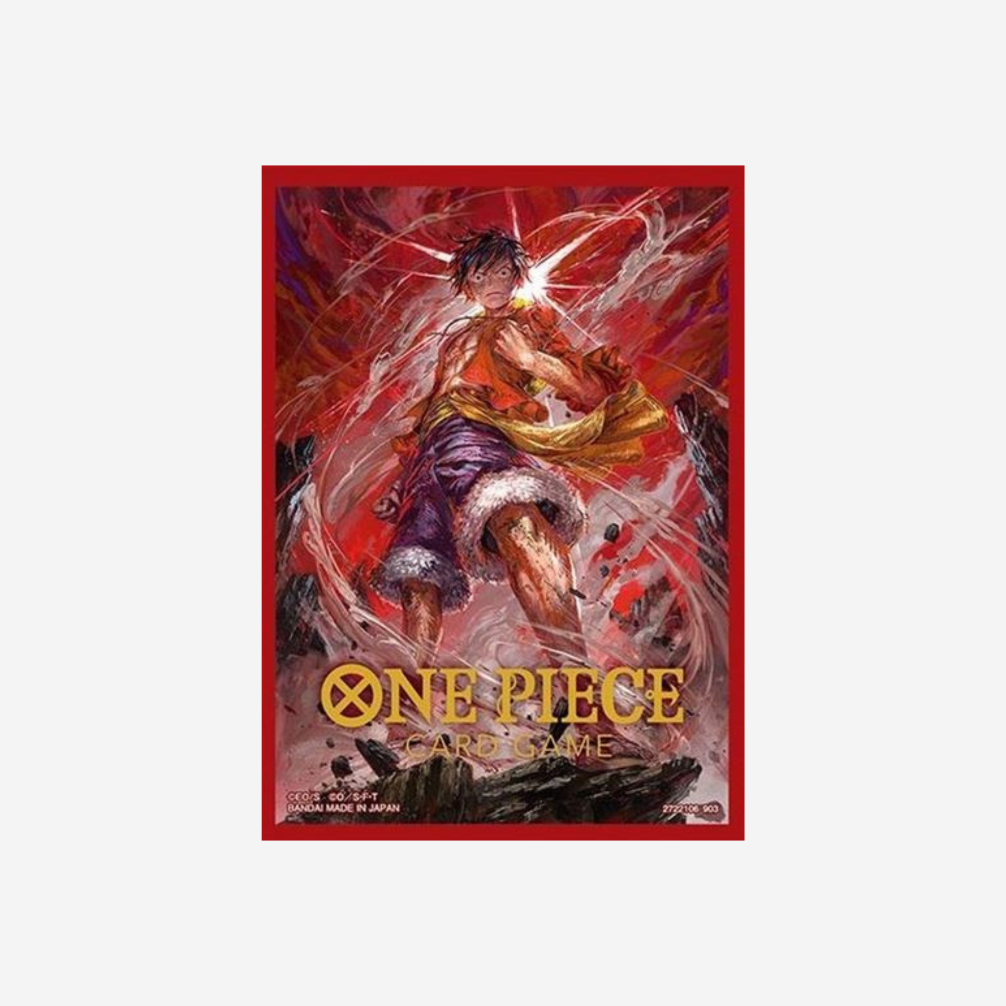 [BANDAI] ONE PIECE - LUFFY SLEEVES - 70 STÜCK