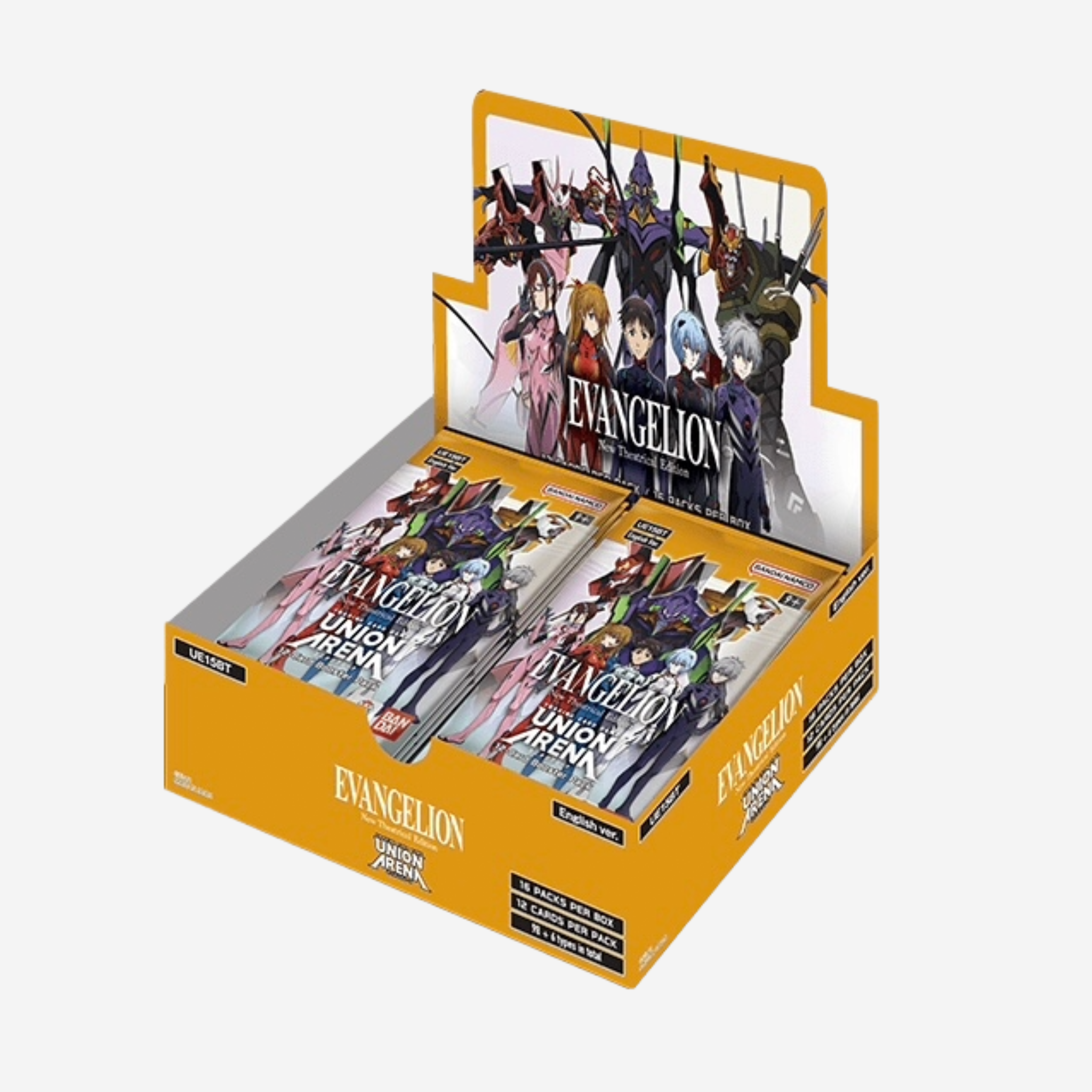 [BANDAI] UNION ARENA - EVANGELION: NEW THEATRICAL EDITION DISPLAY UE15BT [EN]