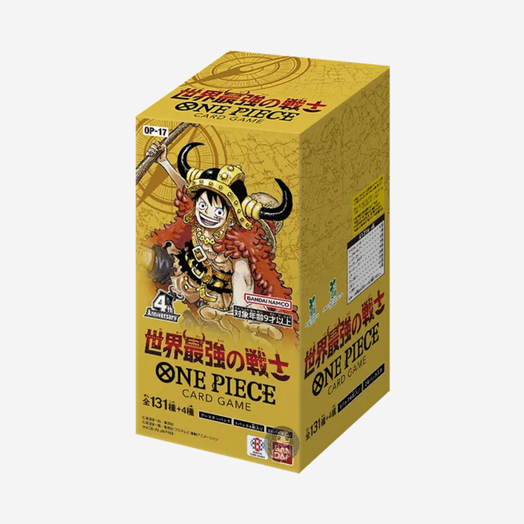 [BANDAI] ONE PIECE OP17 - THE WORLD‘S STRONGEST WARRIORS DISPLAY [JP]