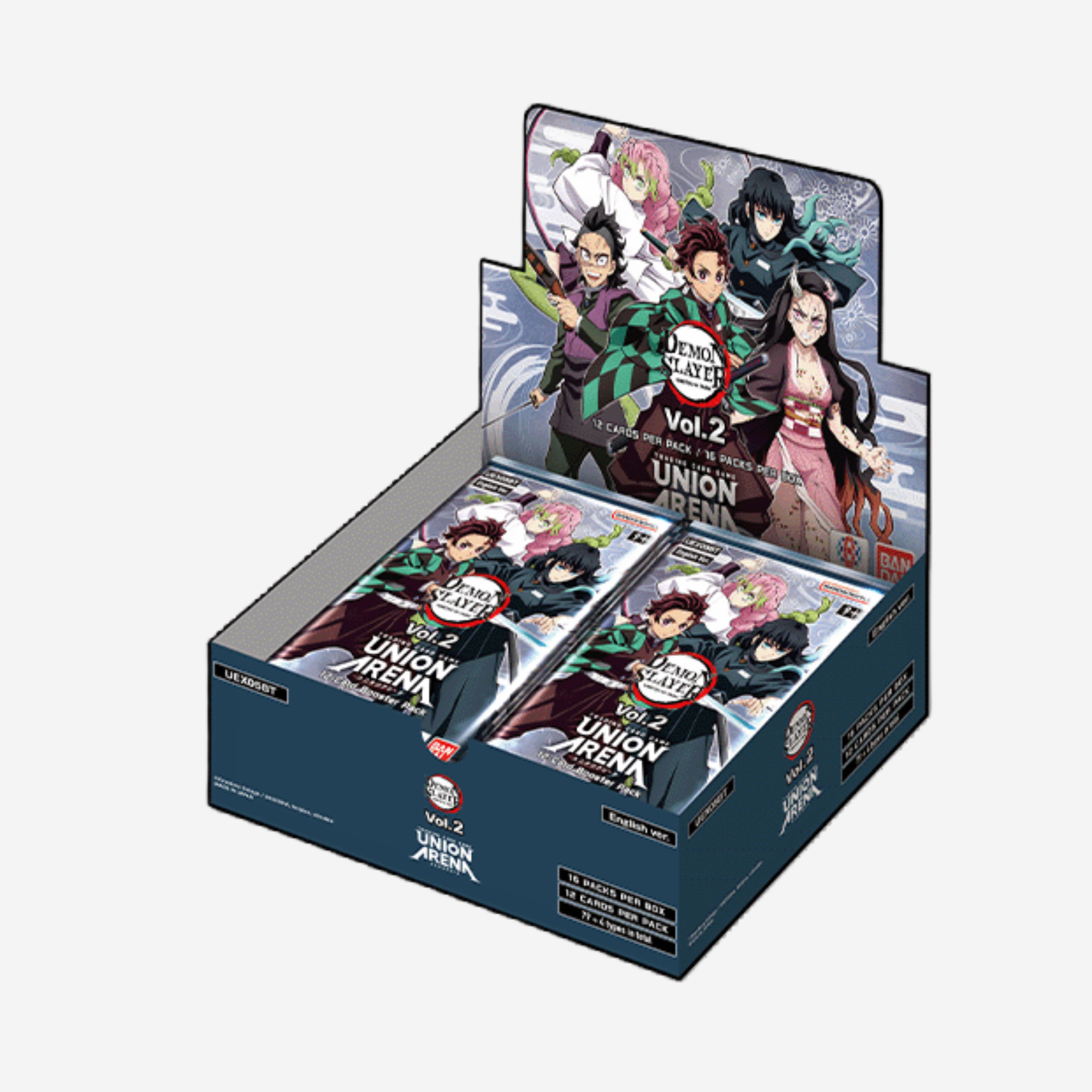 [BANDAI] UNION ARENA - DEMON SLAYER KIMETSU NO YAIBA VOL. 2 DISPLAY UEX05BT [EN]