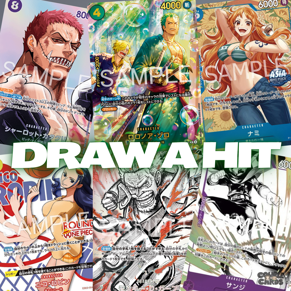 ONE PIECE - DRAW A HIT CHALLENGE