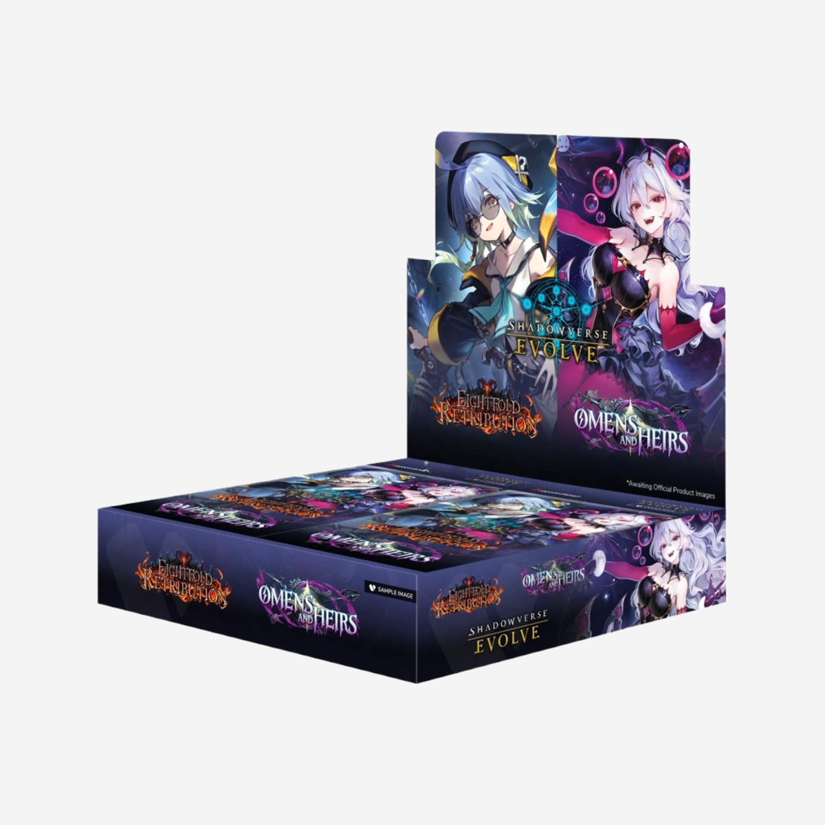 [SHADOWVERSE EVOLVE] COMBINED SET: EIGHTFOLD RETRIBUTION & OMENS AND HEIRS DISPLAY [EN]