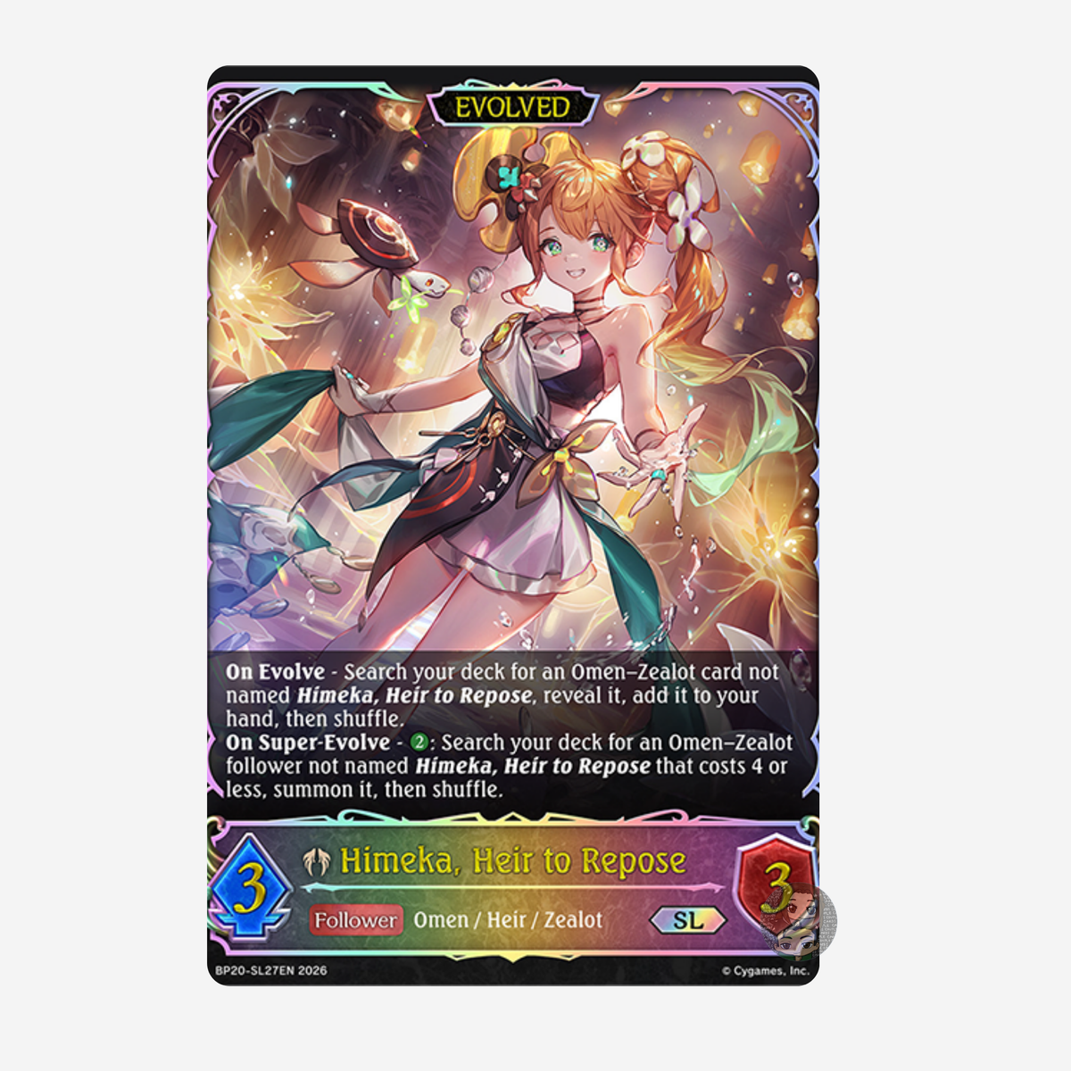 [SHADOWVERSE EVOLVE] COMBINED SET: EIGHTFOLD RETRIBUTION & OMENS AND HEIRS DISPLAY [EN]