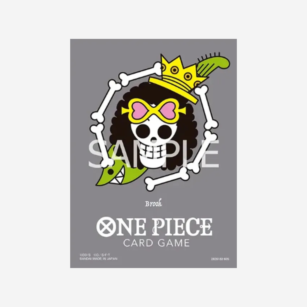 [BANDAI] ONE PIECE - BROOK SLEEVES - 10 STÜCK