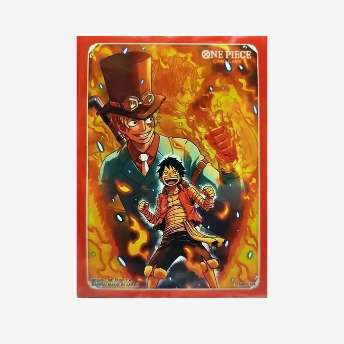 [BANDAI] ONE PIECE - THREE BROTHERS SLEEVES - 10 STÜCK