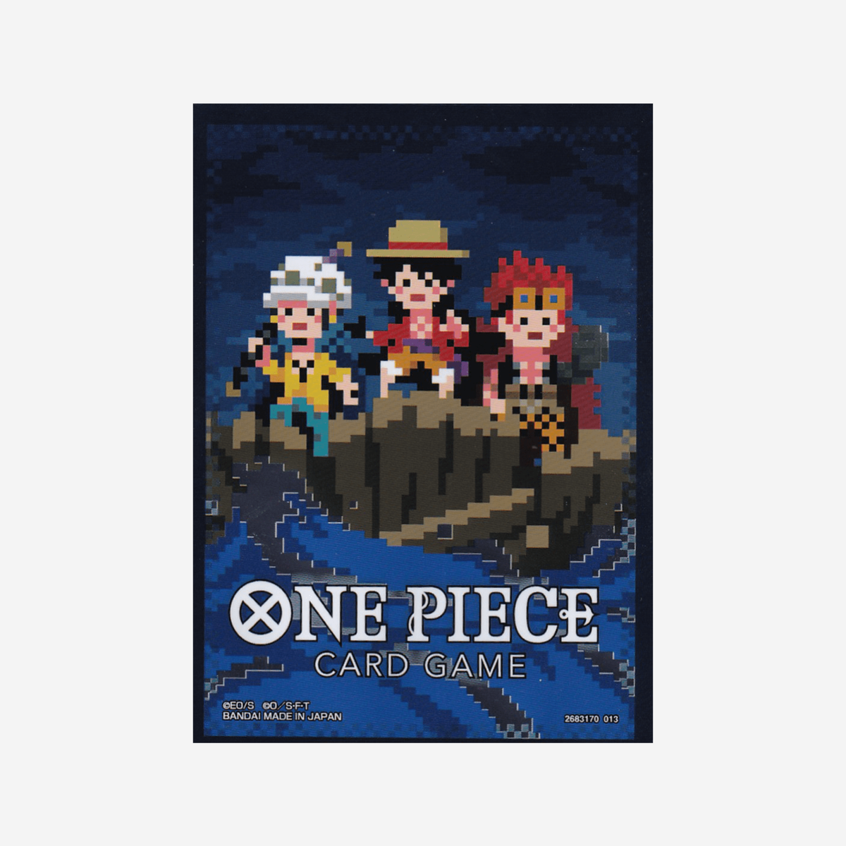 [BANDAI] ONE PIECE - THREE CAPTAINS SLEEVES - 10 STÜCK