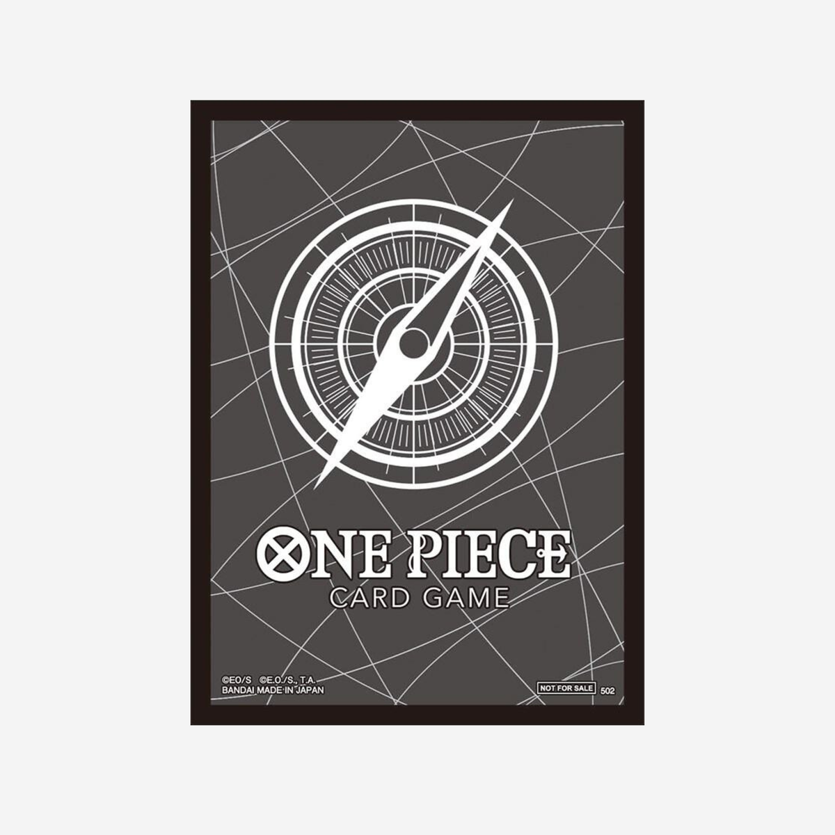 [BANDAI] ONE PIECE - PROMOTION SLEEVES BLACK - 10 STÜCK