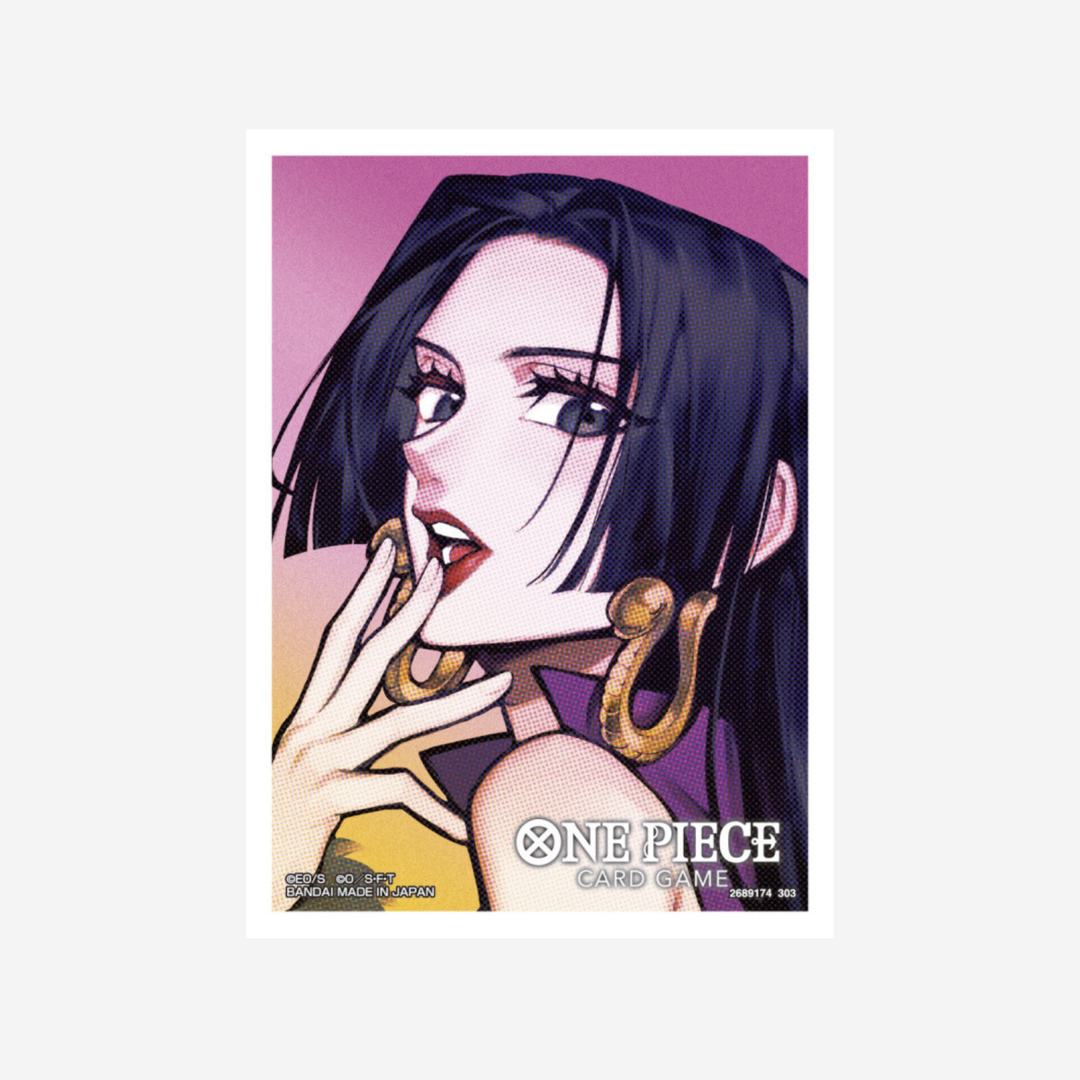 [BANDAI] ONE PIECE - LIMITED PROMOTION BOA HANCOCK SLEEVES - 10 STÜCK