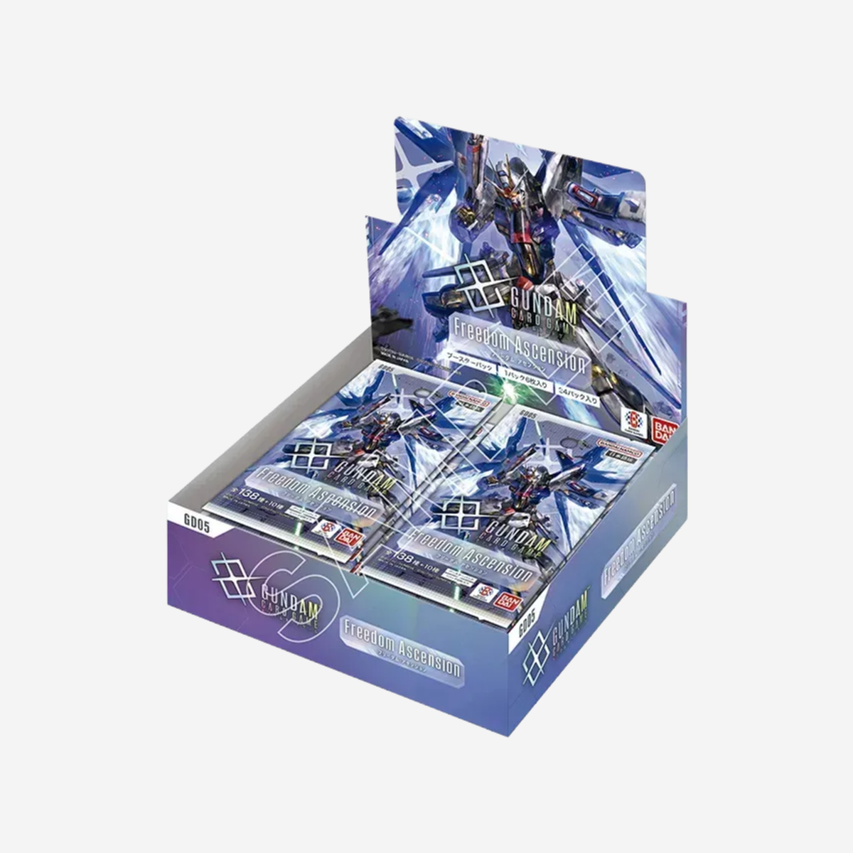 [BANDAI] GUNDAM CARD GAME - FREEDOM ASCENSION GD05 DISPLAY [EN]