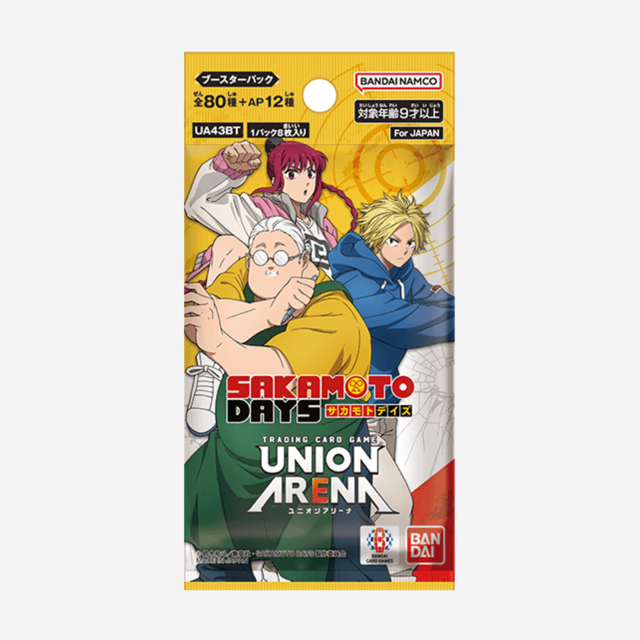 [BANDAI] UNION ARENA - SAKAMOTO DAYS BOOSTER [UA43BT]