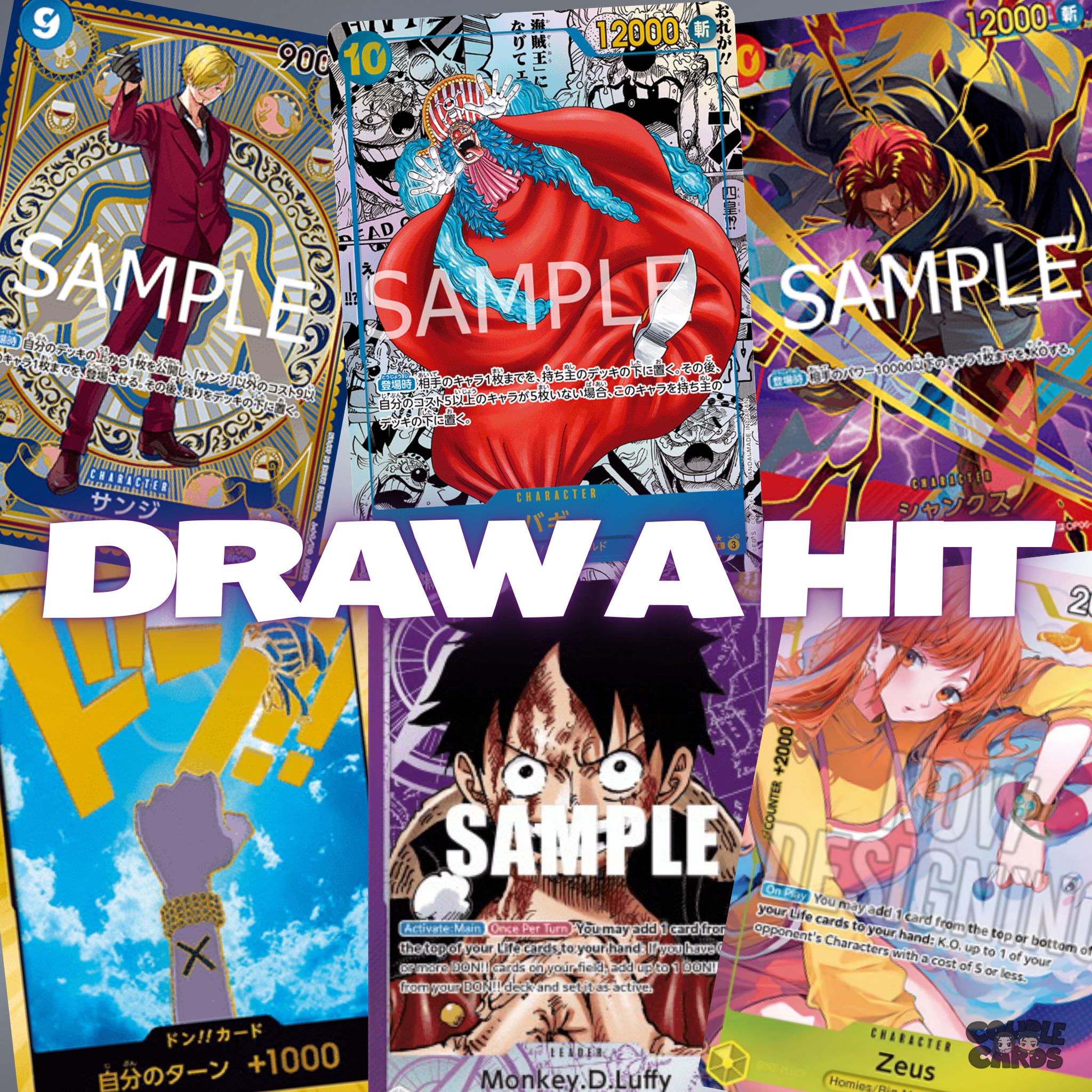 ONE PIECE - DRAW A HIT CHALLENGE