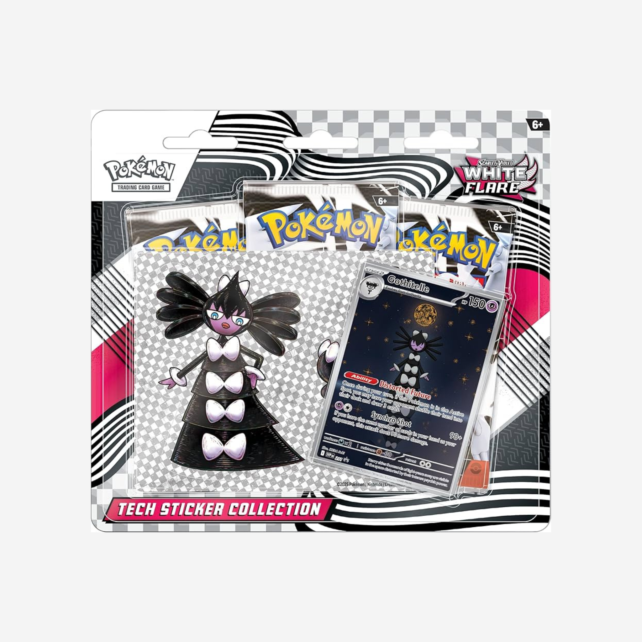 Pokémon - White Flare Tech Sticker Kollektion [Englisch]