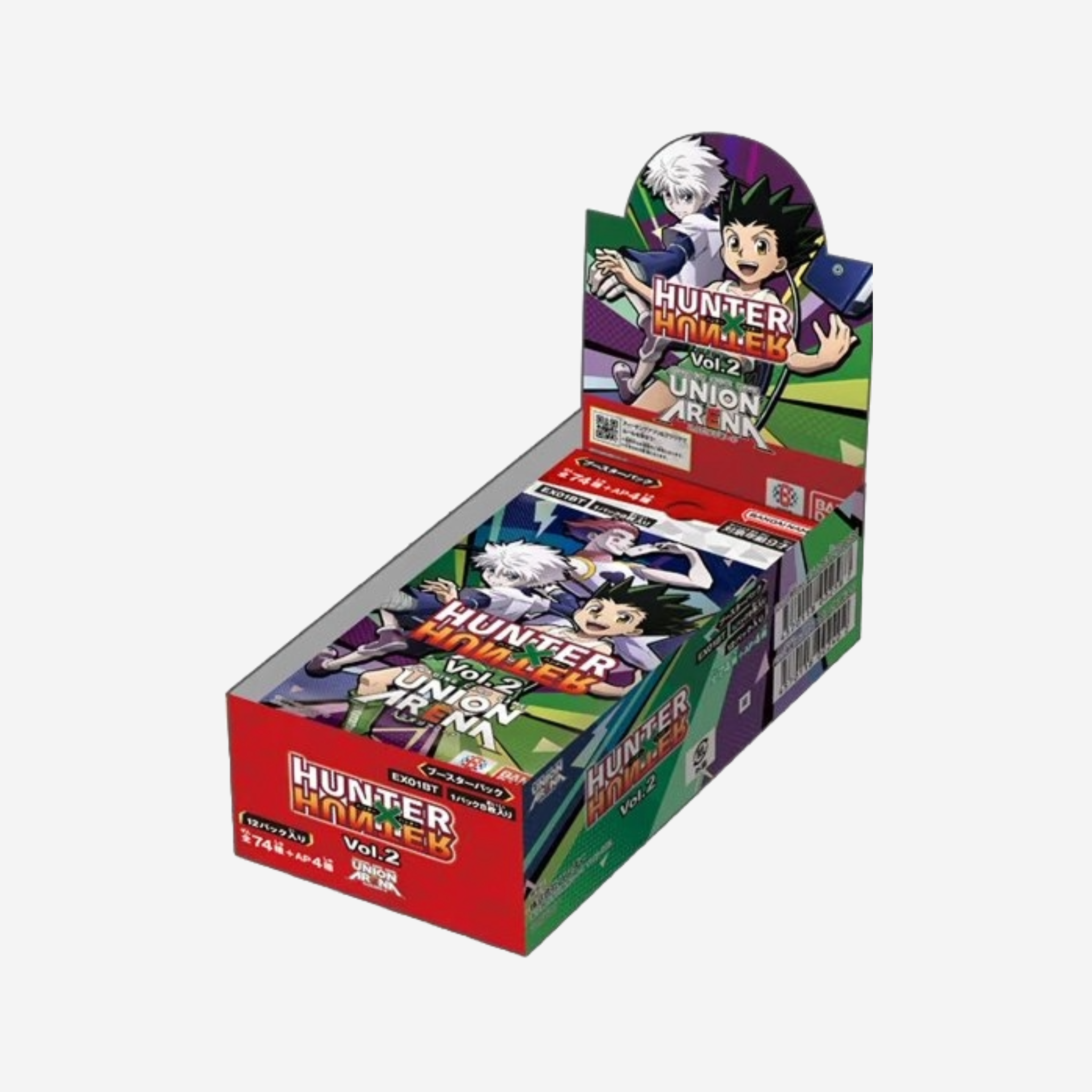[BANDAI] UNION ARENA - HUNTERxHUNTER VOL. 2 DISPLAY [EX01BT]