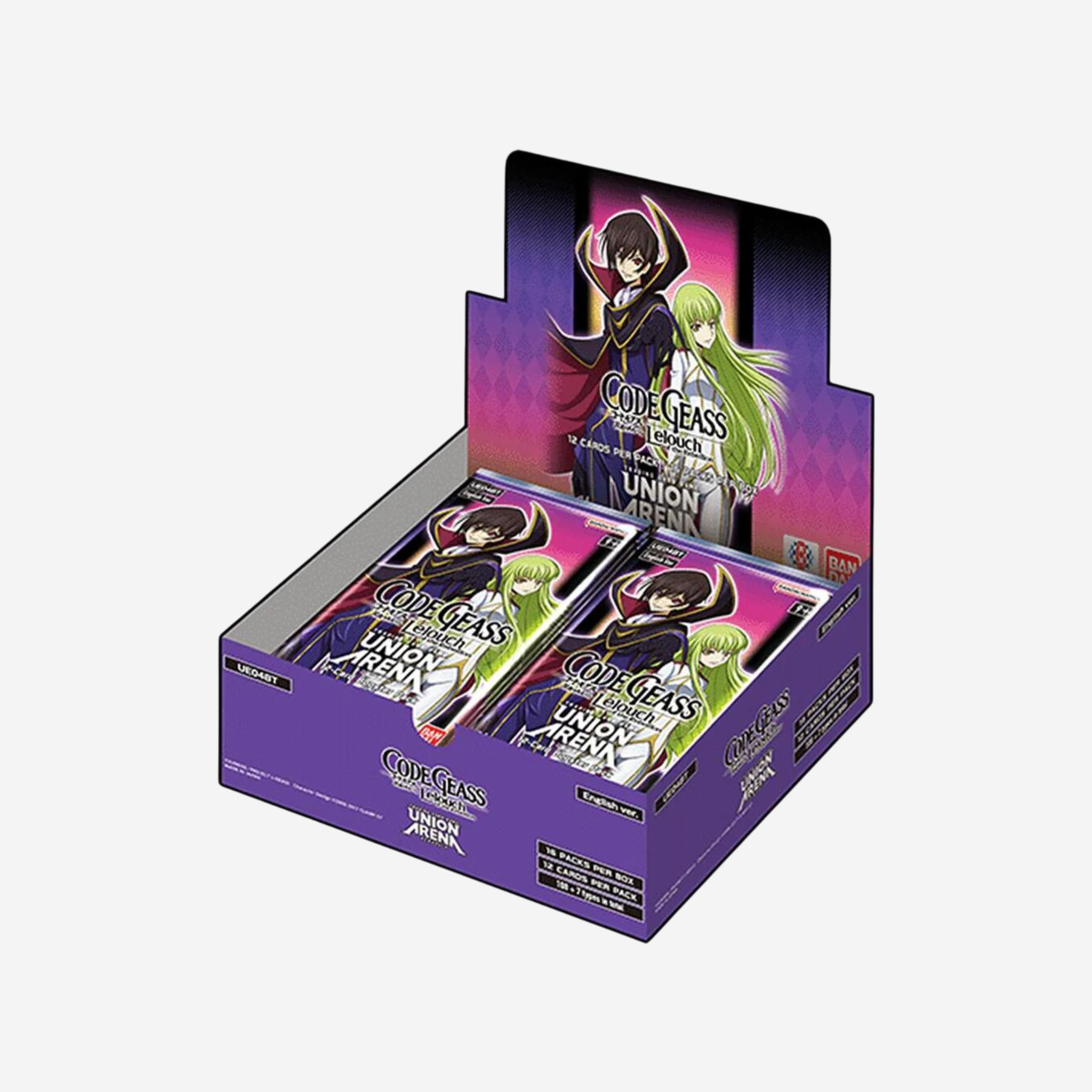 [BANDAI] UNION ARENA - CODE GEASS - LELOUCH OF THE REBELLION UE04BT DISPLAY [EN]
