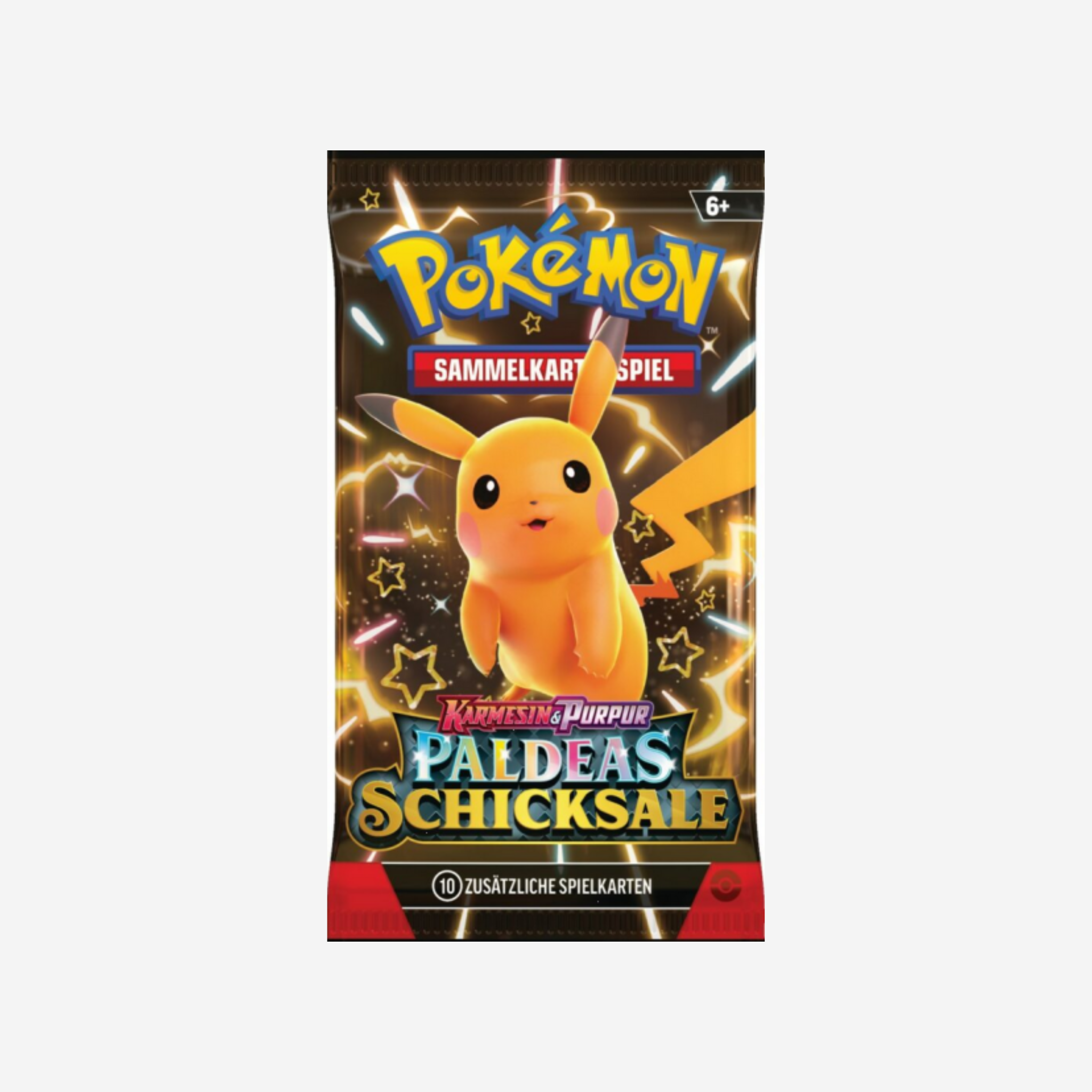 [POKÉMON] KARMESIN & PURPUR - PALDEAS SCHICKSALE BOOSTER [DE]