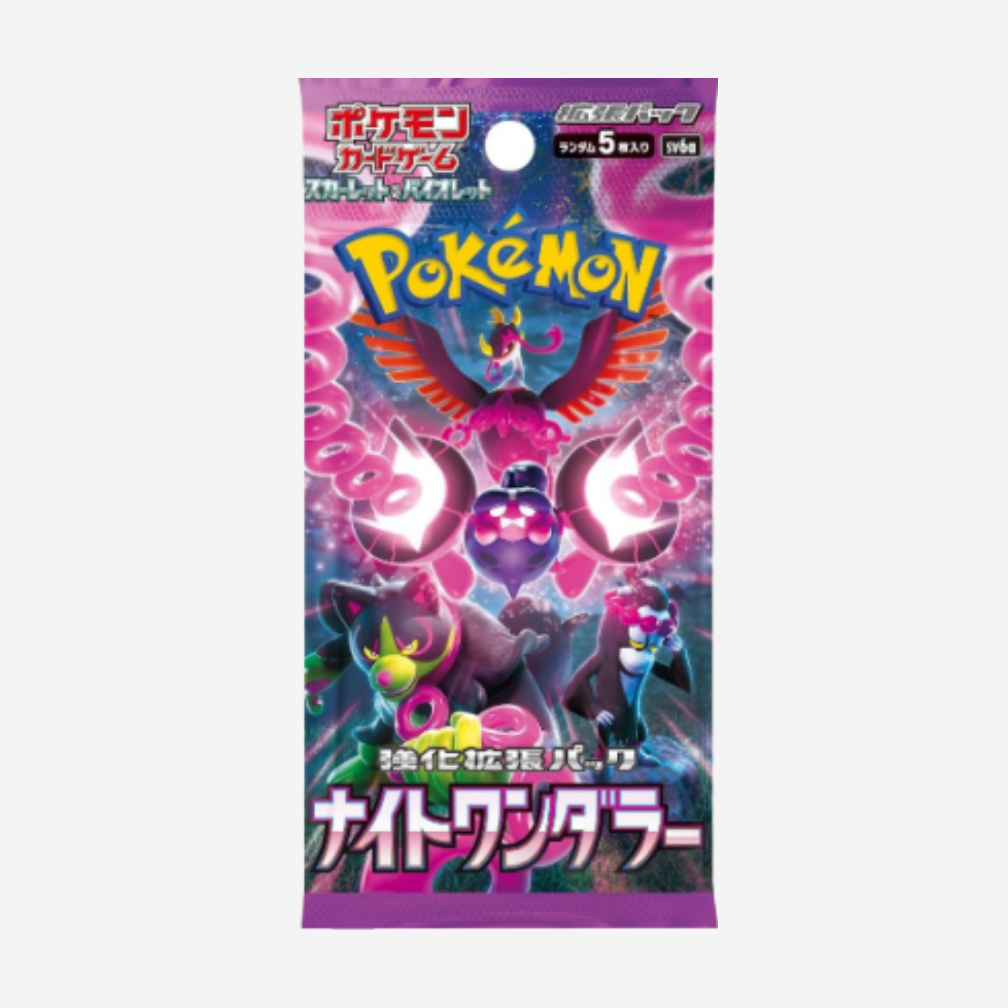 [POKÉMON] SCARLET & VIOLET NIGHT WANDERER (SV6A) BOOSTER [JP]