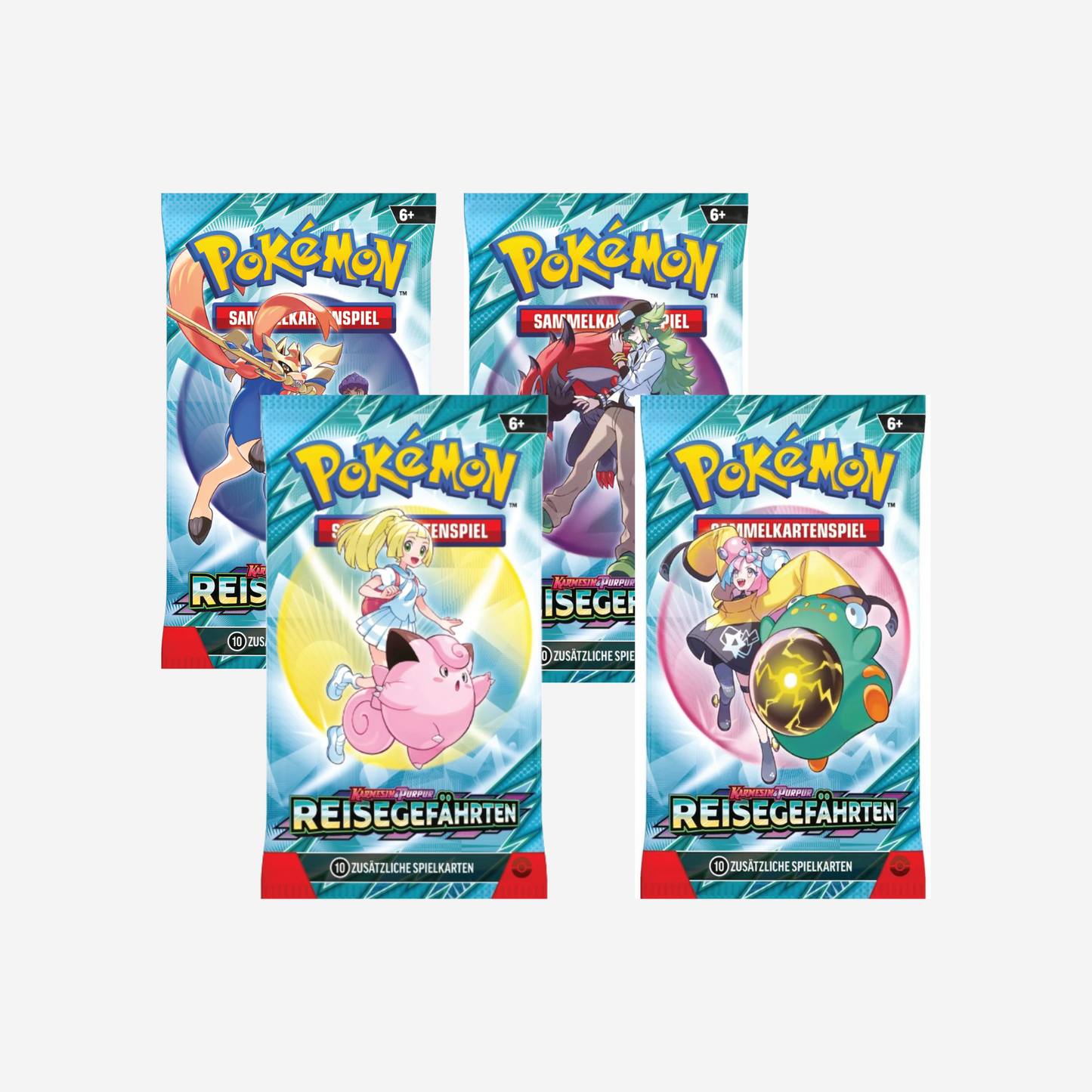 [POKÉMON] KARMESIN & PURPUR REISEGEFÄHRTEN BOOSTER [DE]