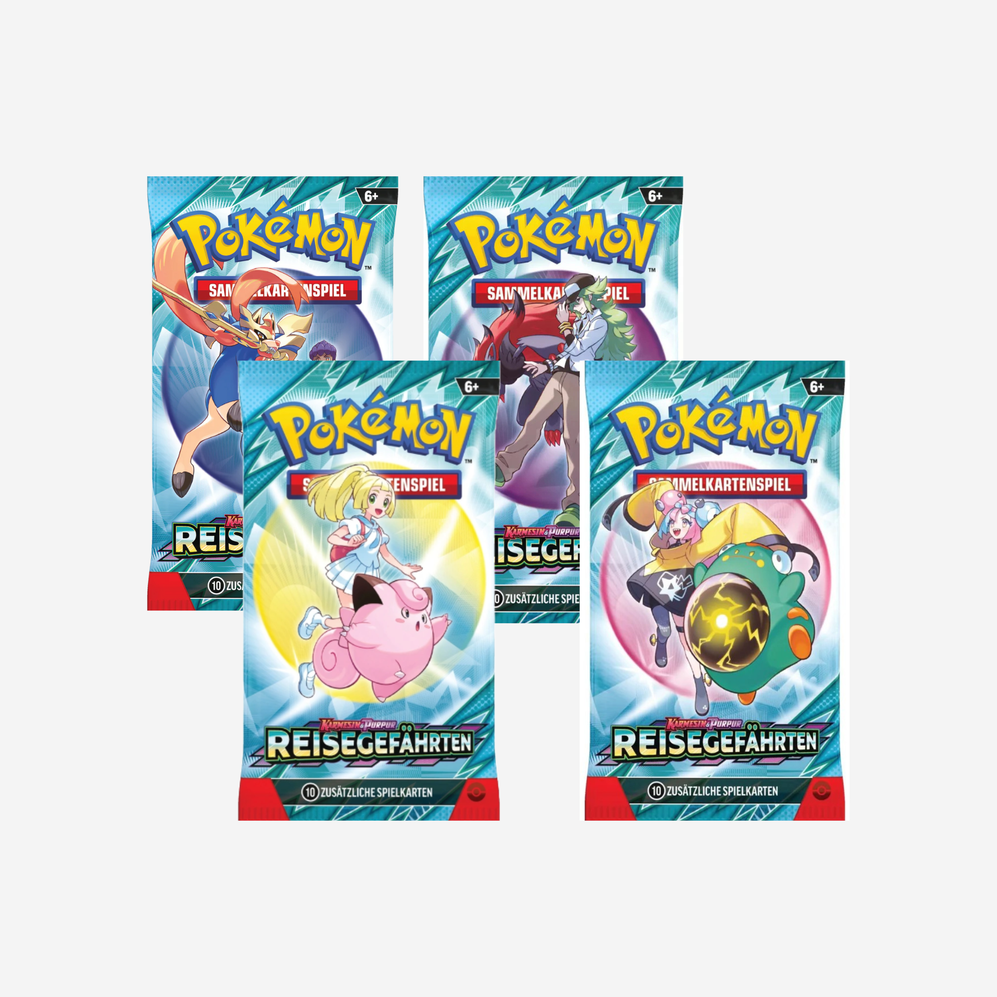 [POKÉMON] KARMESIN & PURPUR REISEGEFÄHRTEN BOOSTER [DE]